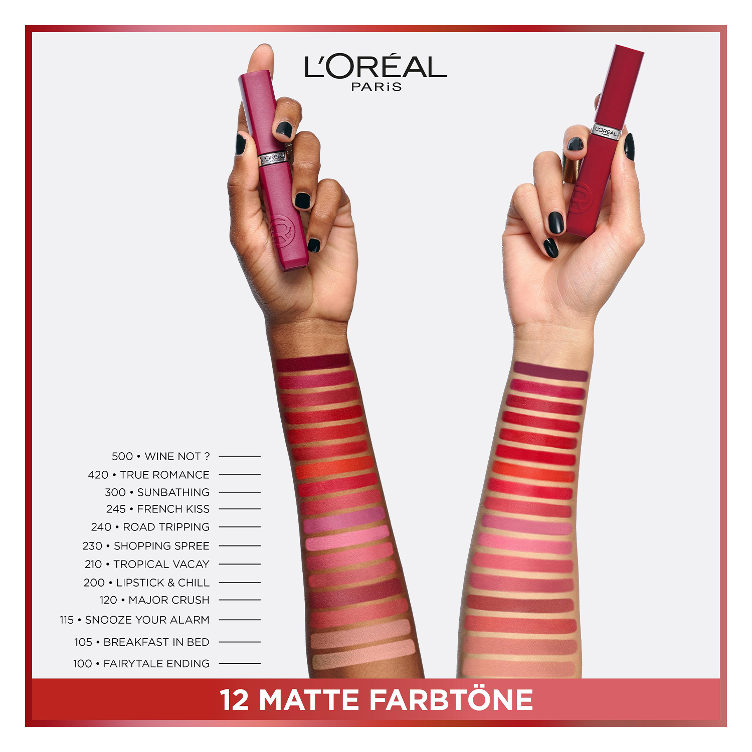 L'Oréal Paris LOréal Infaillible - Matte Resistance 16H Lipstick 500 ...