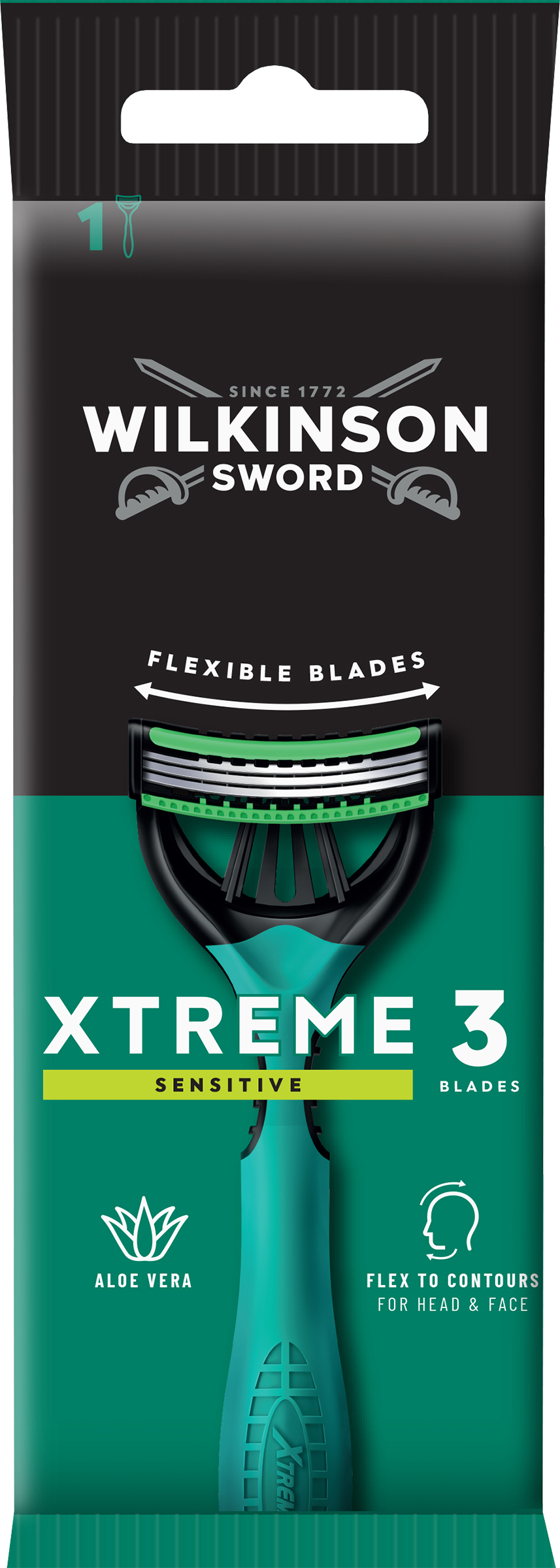 Wilkinson Extreme – 3 Sensitive 1 Stk. 1x