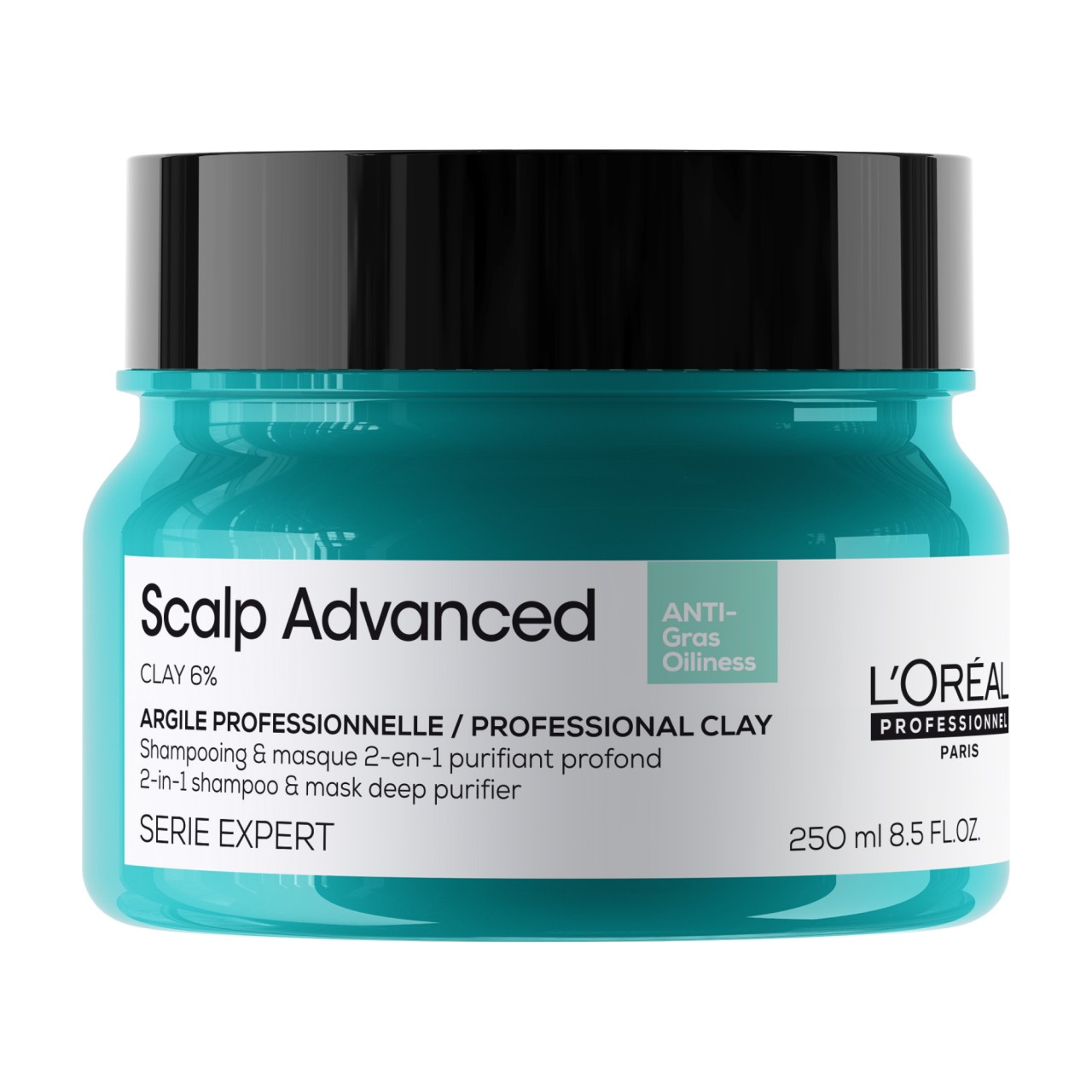 Série Expert Scalp Advanced - Anti-Oiliness 2in1 Deep Purifier Clay