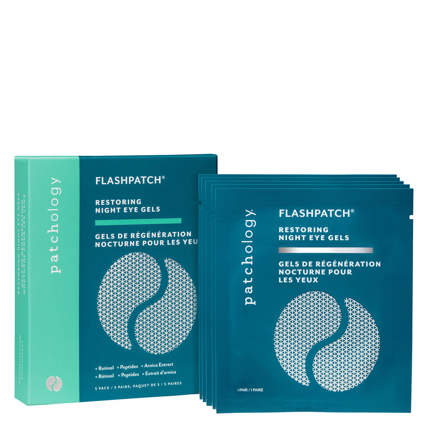 Patchology Flashpatch – Restoring Night Eye Gels 1x