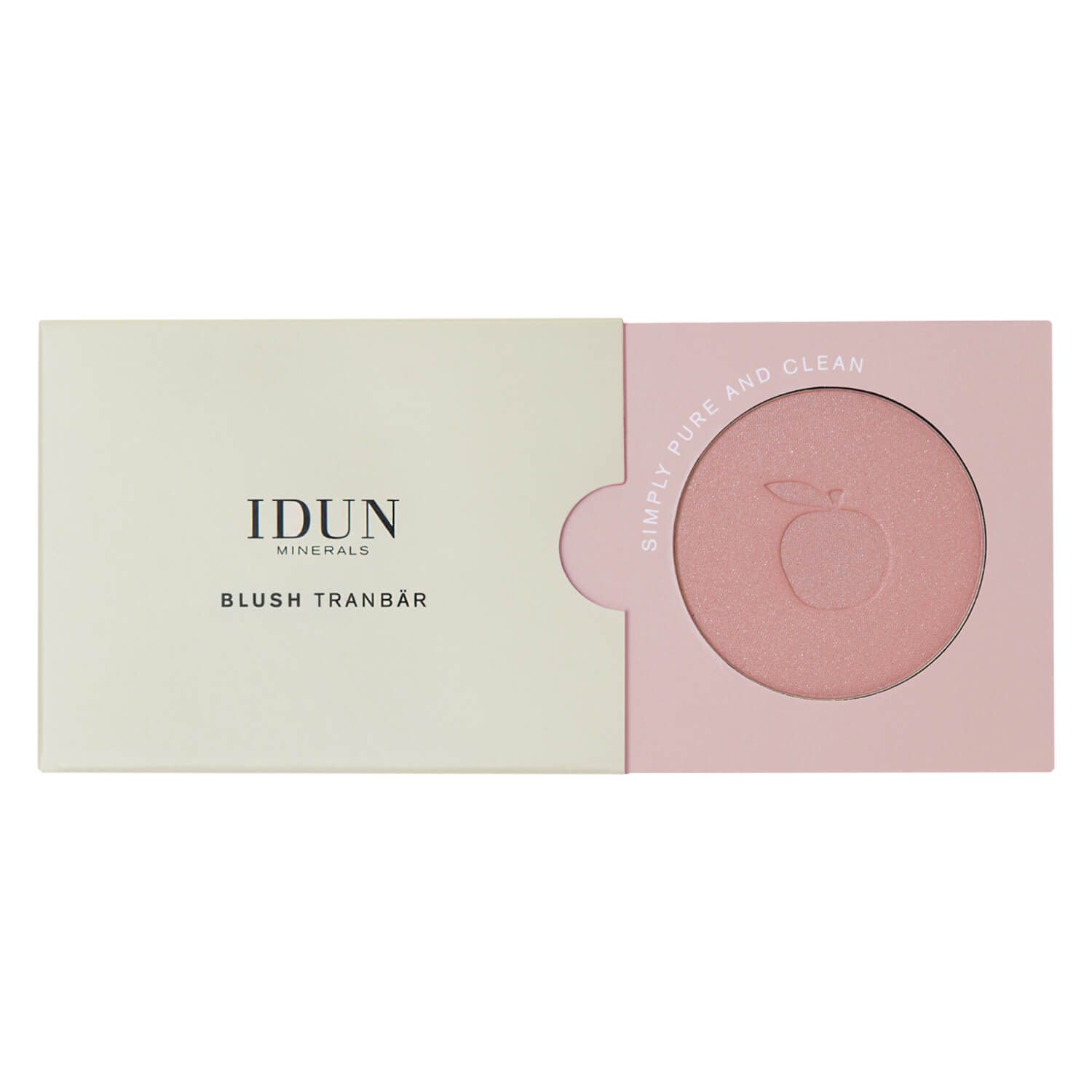 Idun Minerals Idun Teint – Mineral Blush Tranbär Light Pink 5g