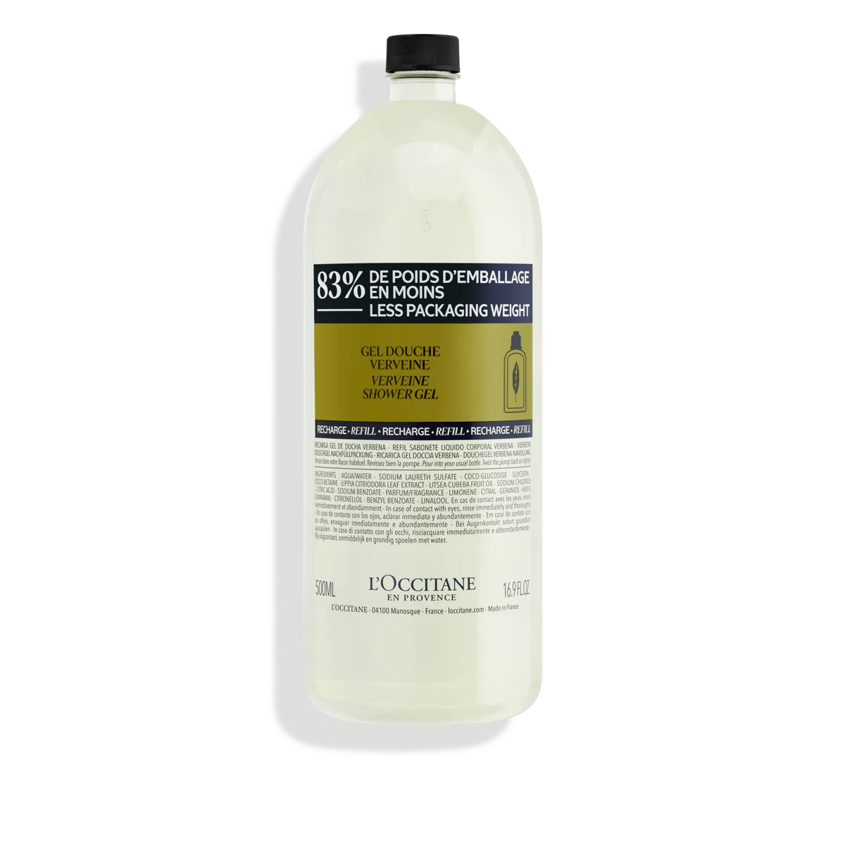 L'occitane - Verveine Eco-Recharge Gel Douche 500ml