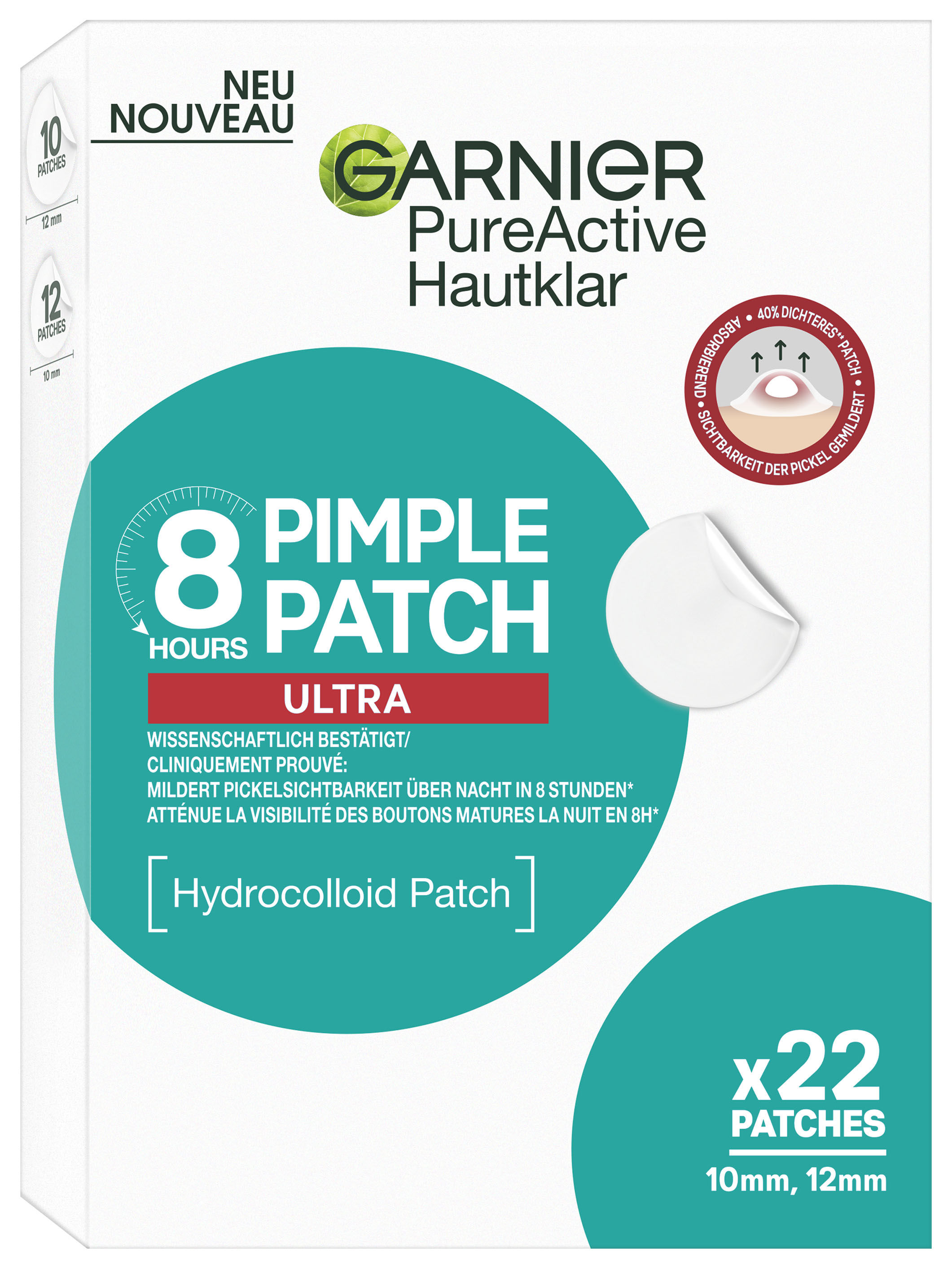 Garnier Skinactive Face - Pimple Patch Ultra 22x