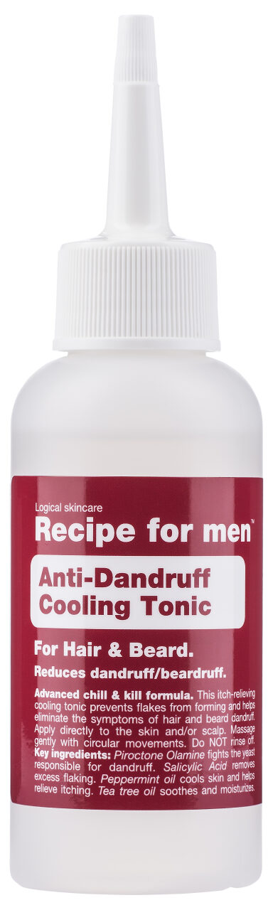 Recipe For Men Beard Care - Anti-Dandruff Tonic - Hair & Beard 100ml