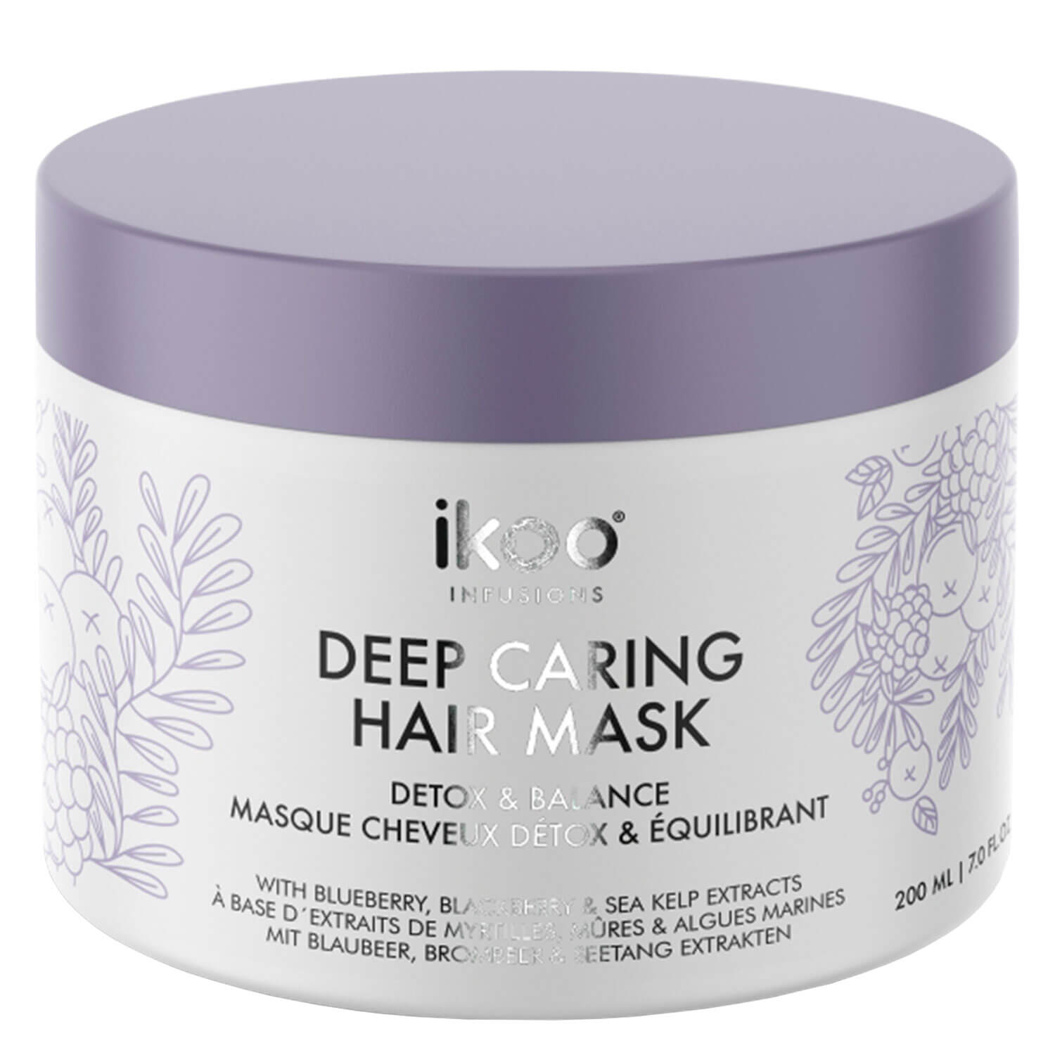 Ikoo Infusions Deep Caring Hair Mask Detox Balance Ikoo Perfecthair Ch