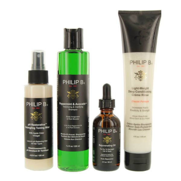 Philip B Four Step Hair Scalp Treatment Kit Classic Philip B