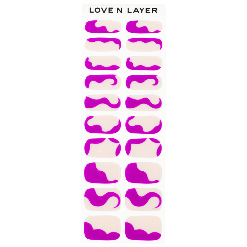 Lovenlayer – Abstraction Dahlia Pink 1stk