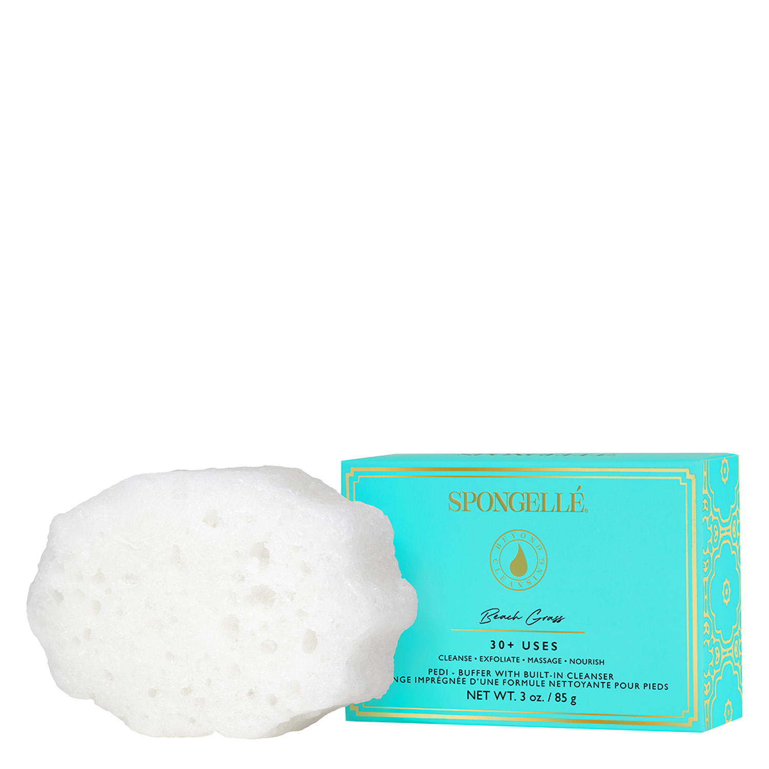 Spongellé Pedi-Buffer – Beach Grass 85g