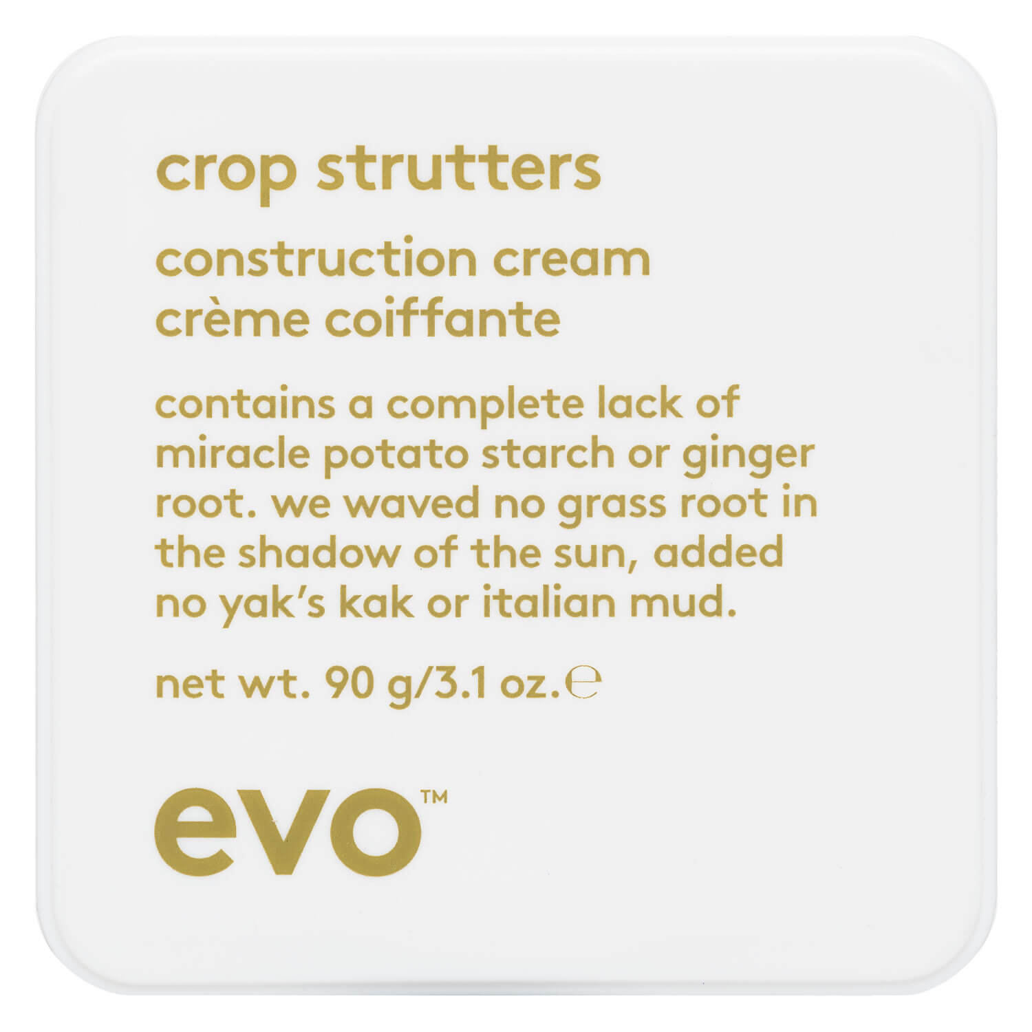 Evo Style - Crop Strutters Construction Cream 90g