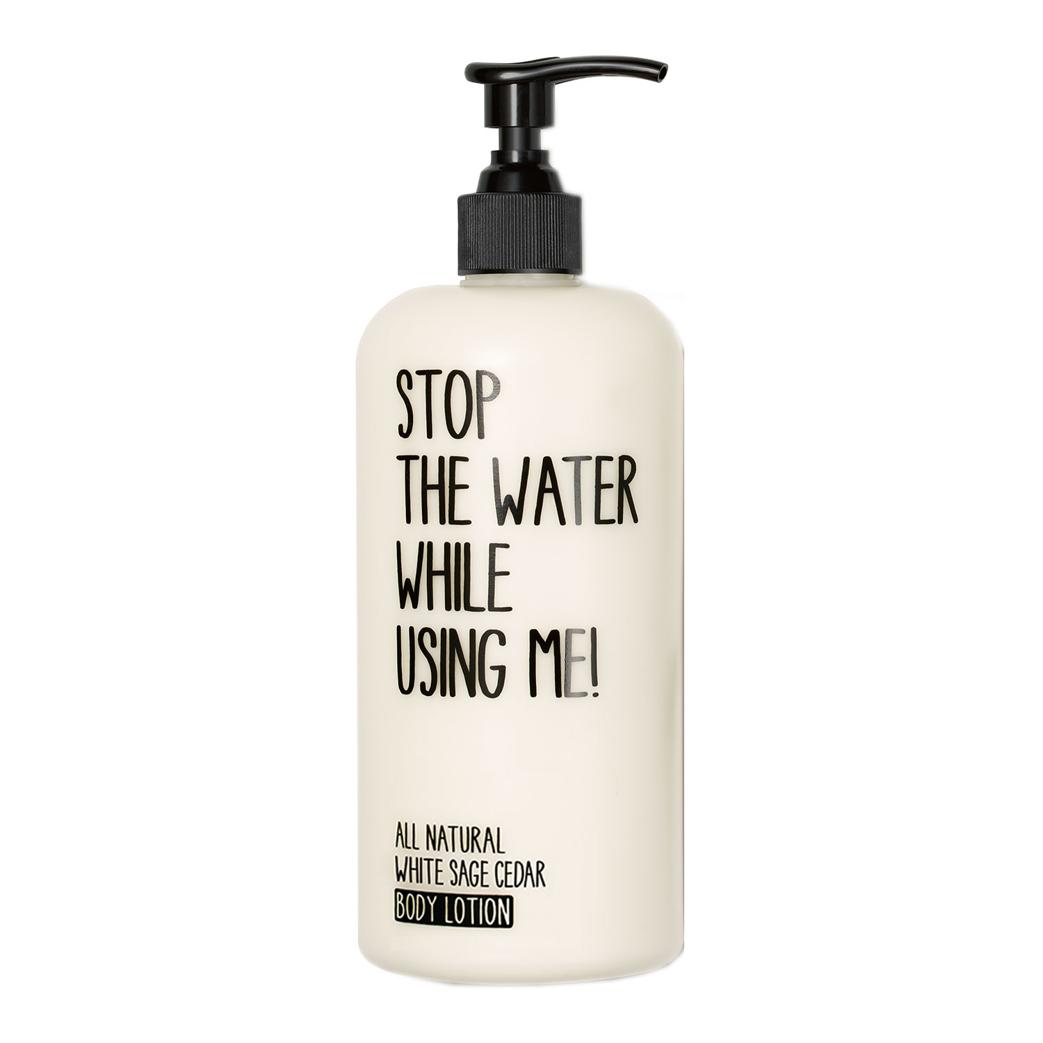 Stop The Water While Using Me! All Natural Body - White Sage Cedar Body Lotion 200ml