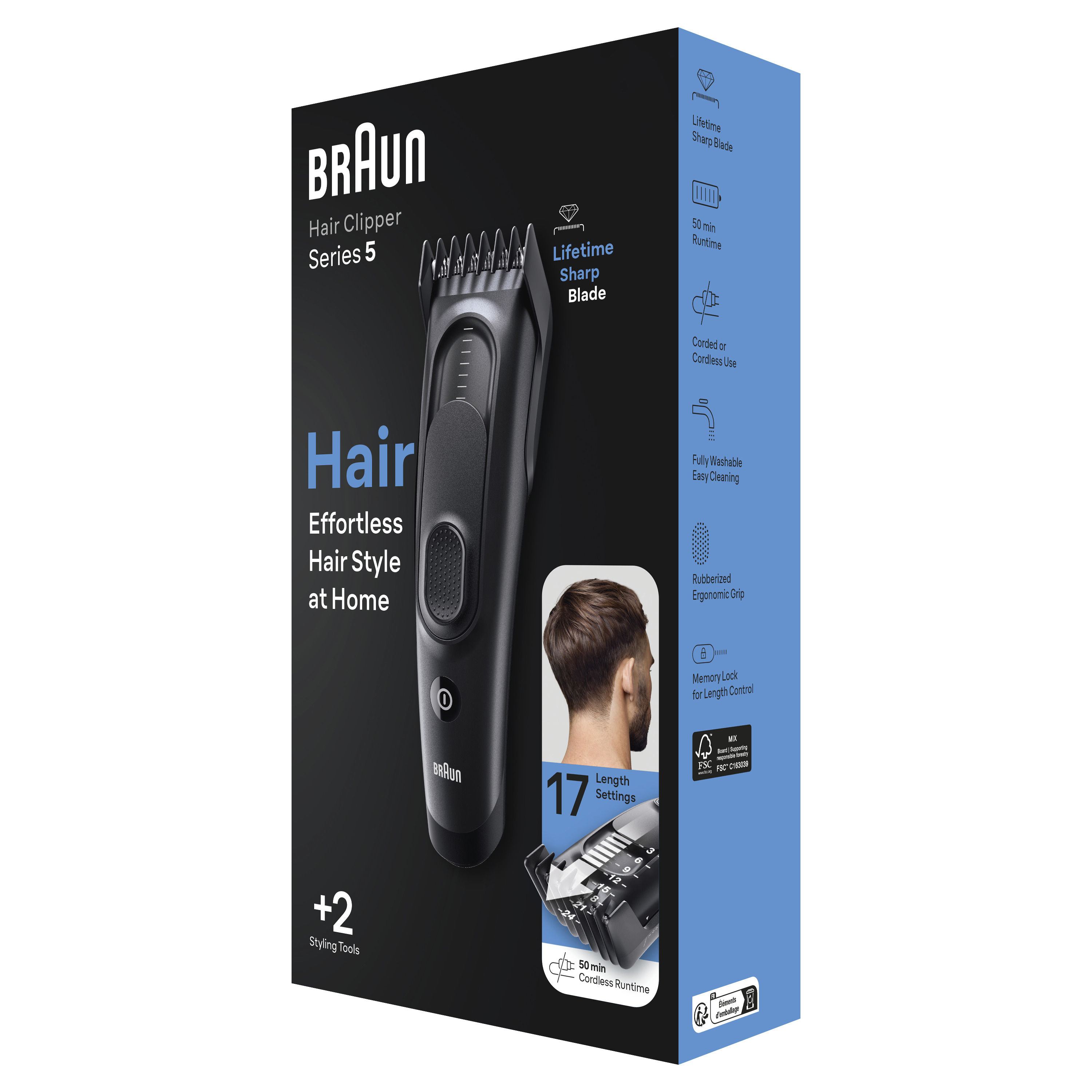 Braun - Hairclipper Hc5330 1stk
