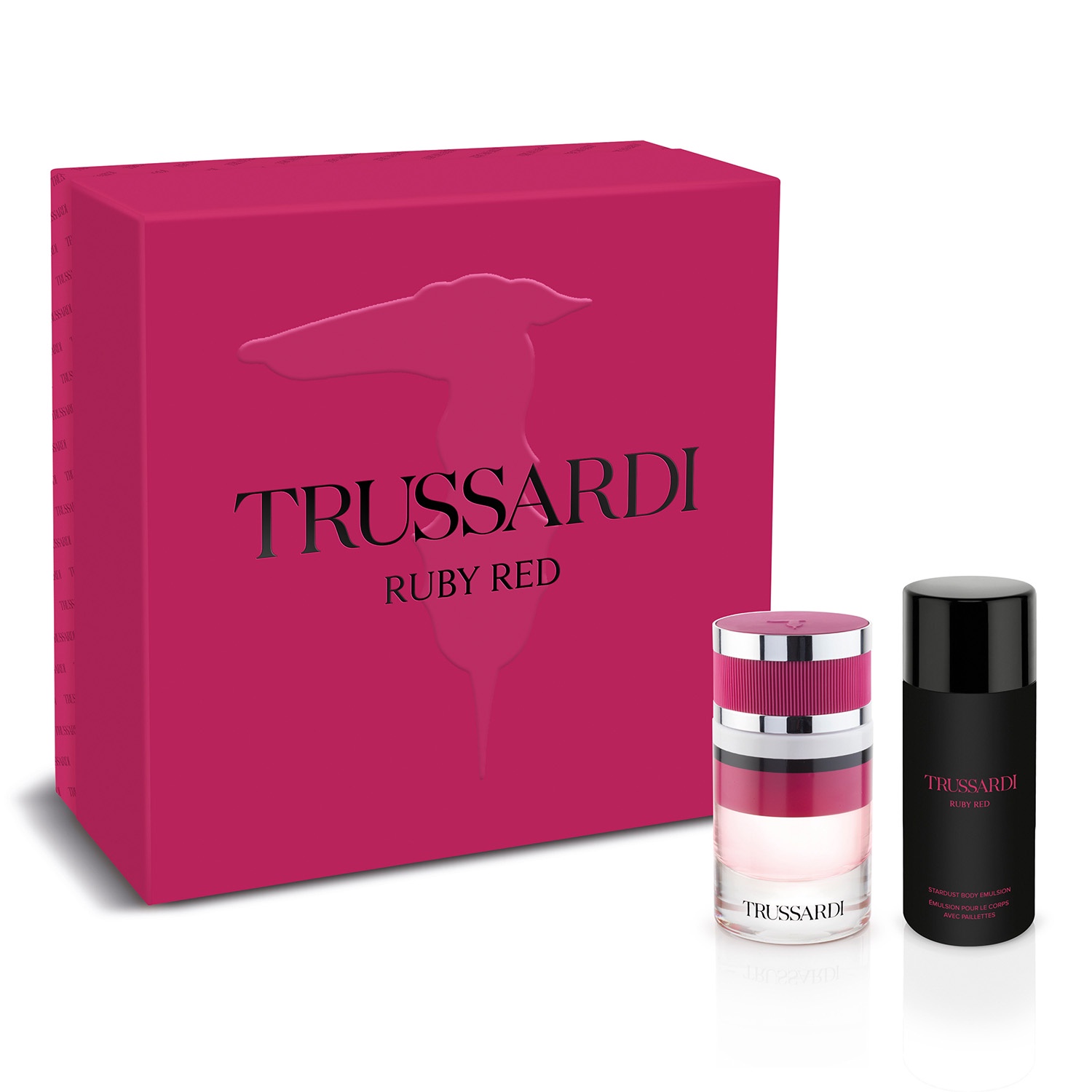 Trussardi Parfums New Feminine - Ruby Red Set 185ml