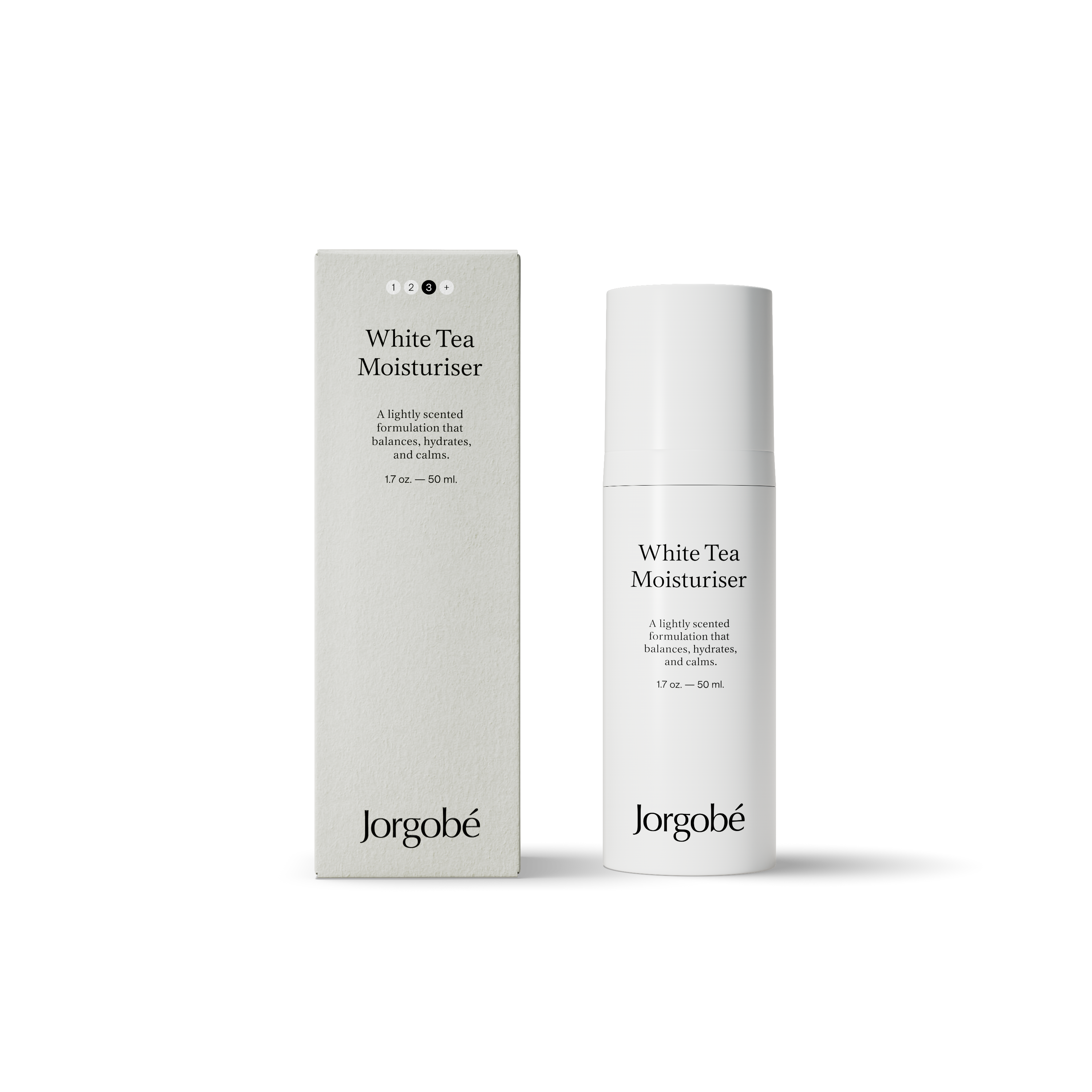 Jorgobé – White Tea Moisturiser 50ml