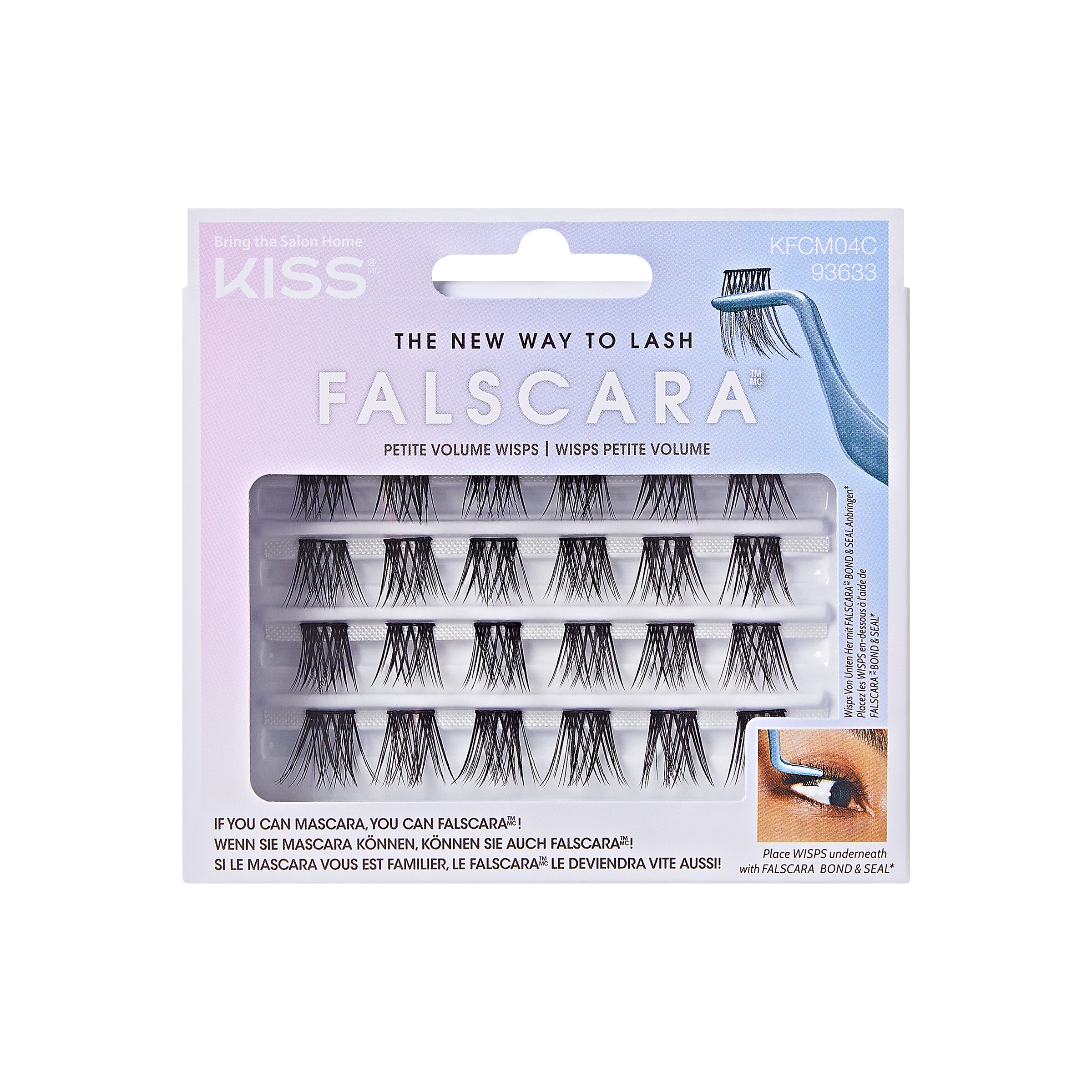 Kiss Lashes - Ks Falscara  Eyelash - Wisp Multi 04 1stk