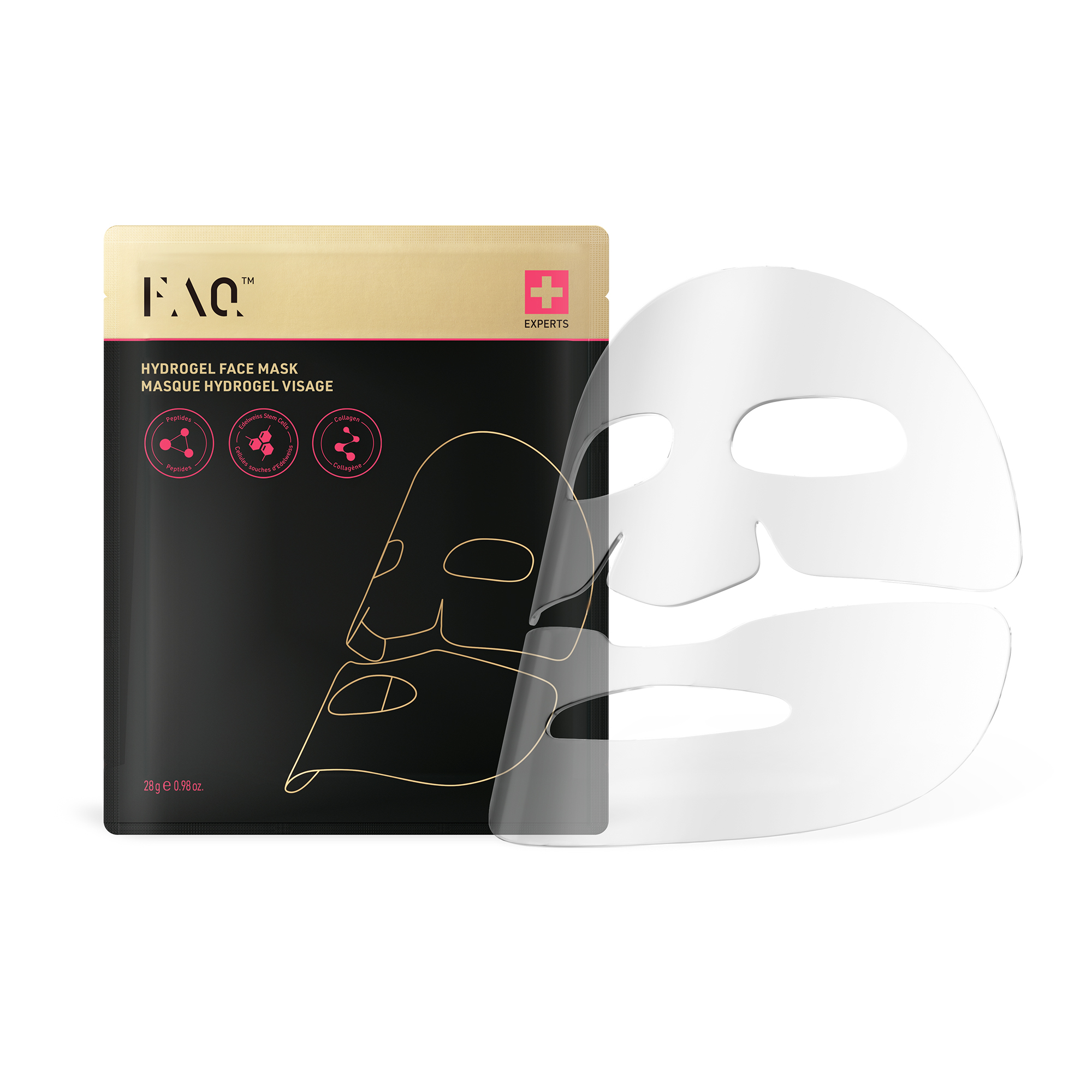 Foreo Faq™ – Glass Skin Collagen Face Mask 1x