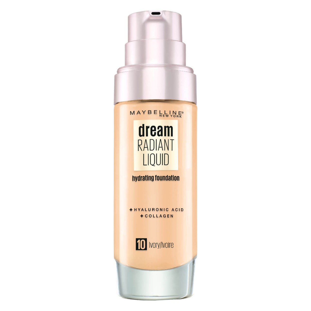 Maybelline NY Teint - Dream Radiant Liquid Make-Up 10 Ivory
