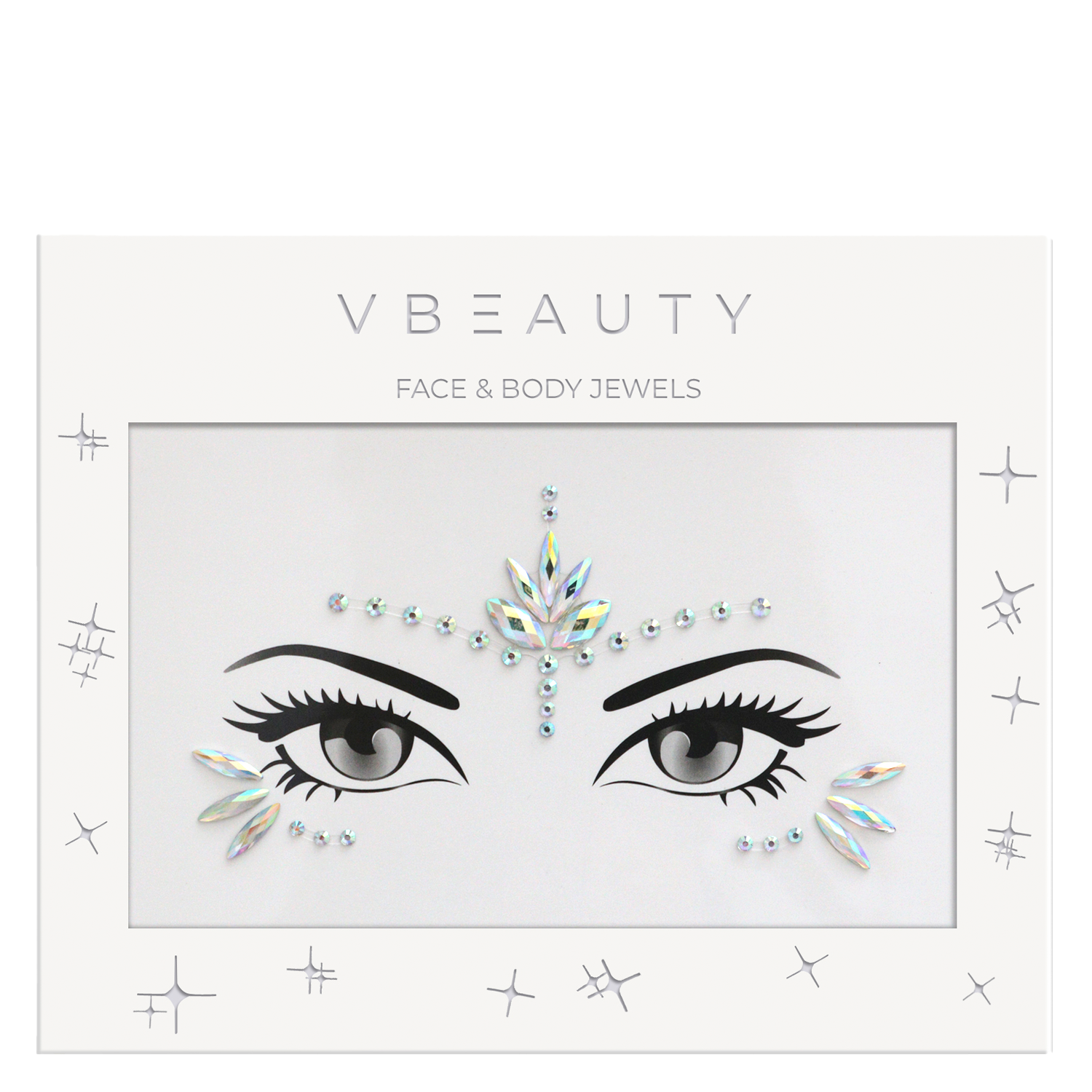 Vbeauty Make Up - Face Jewel Love At First Glitter