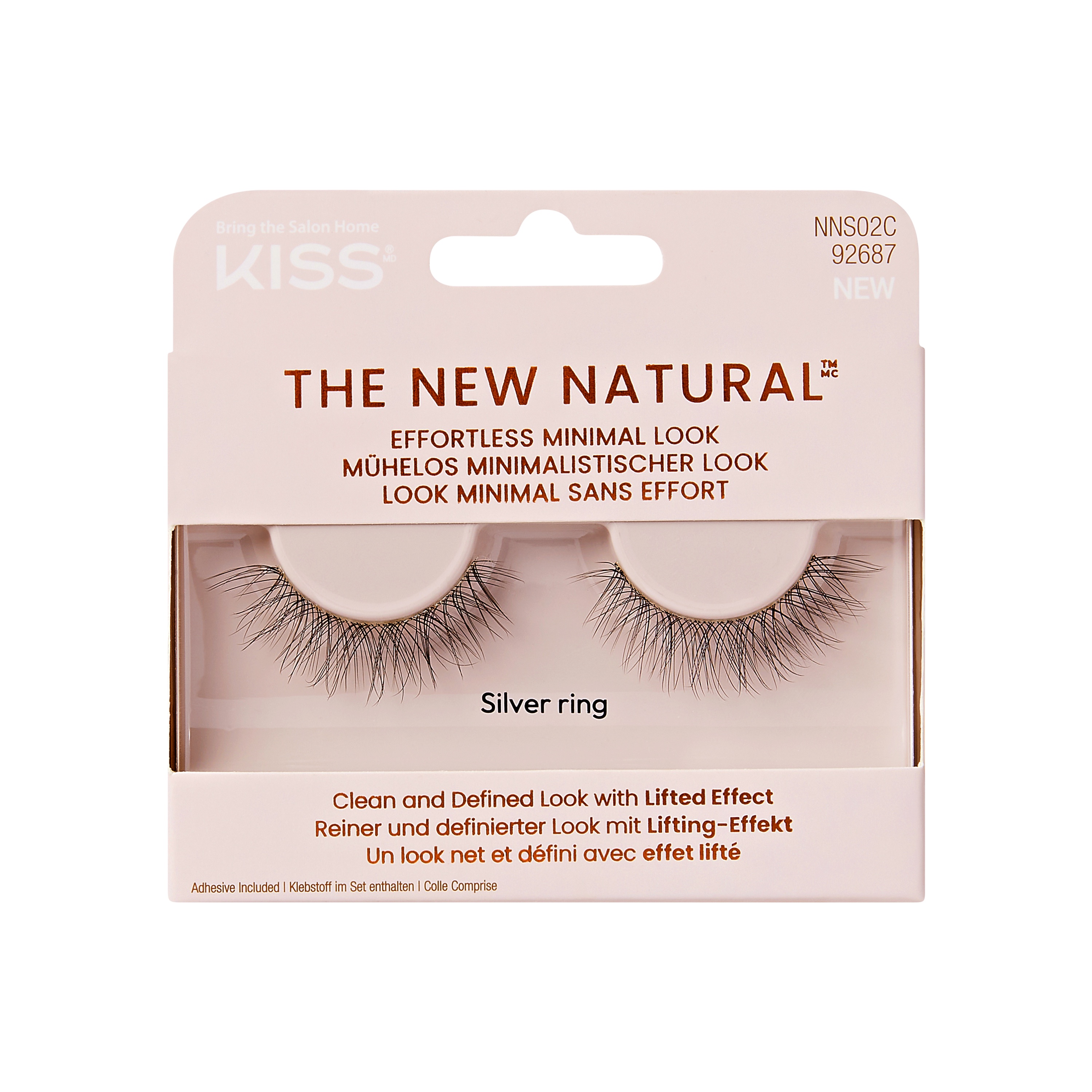 Kiss Lashes - Ks The New Natural Single 02 1stk