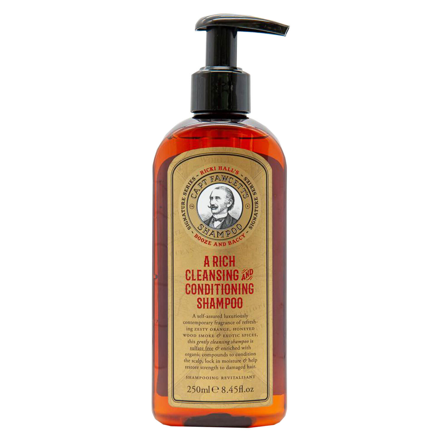 Capt. Fawcett Care – Ricki Hall’s Booze & Baccy Shampoo 250ml