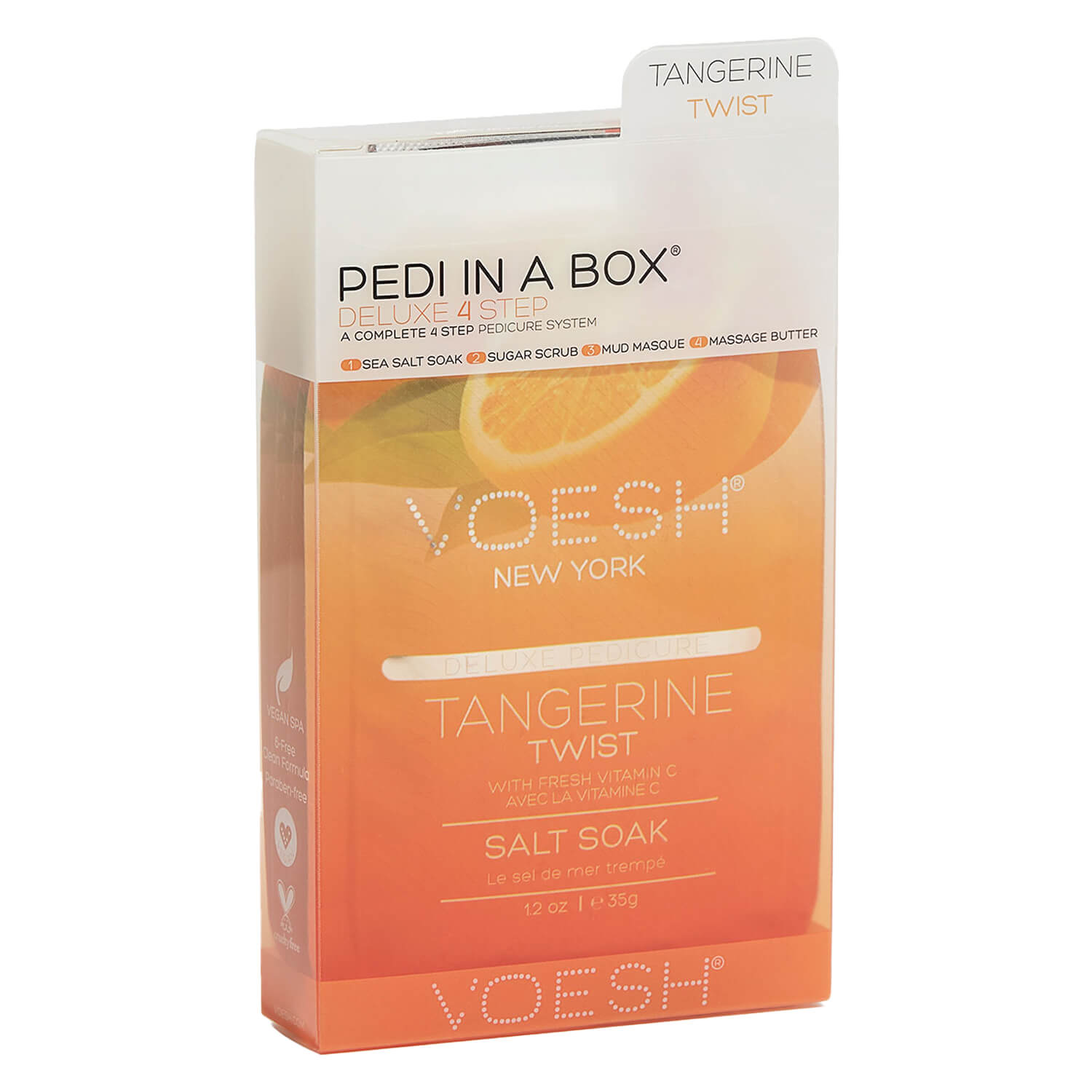 Voesh New York - Pedi In A Box 4 Step Tangerine Twist