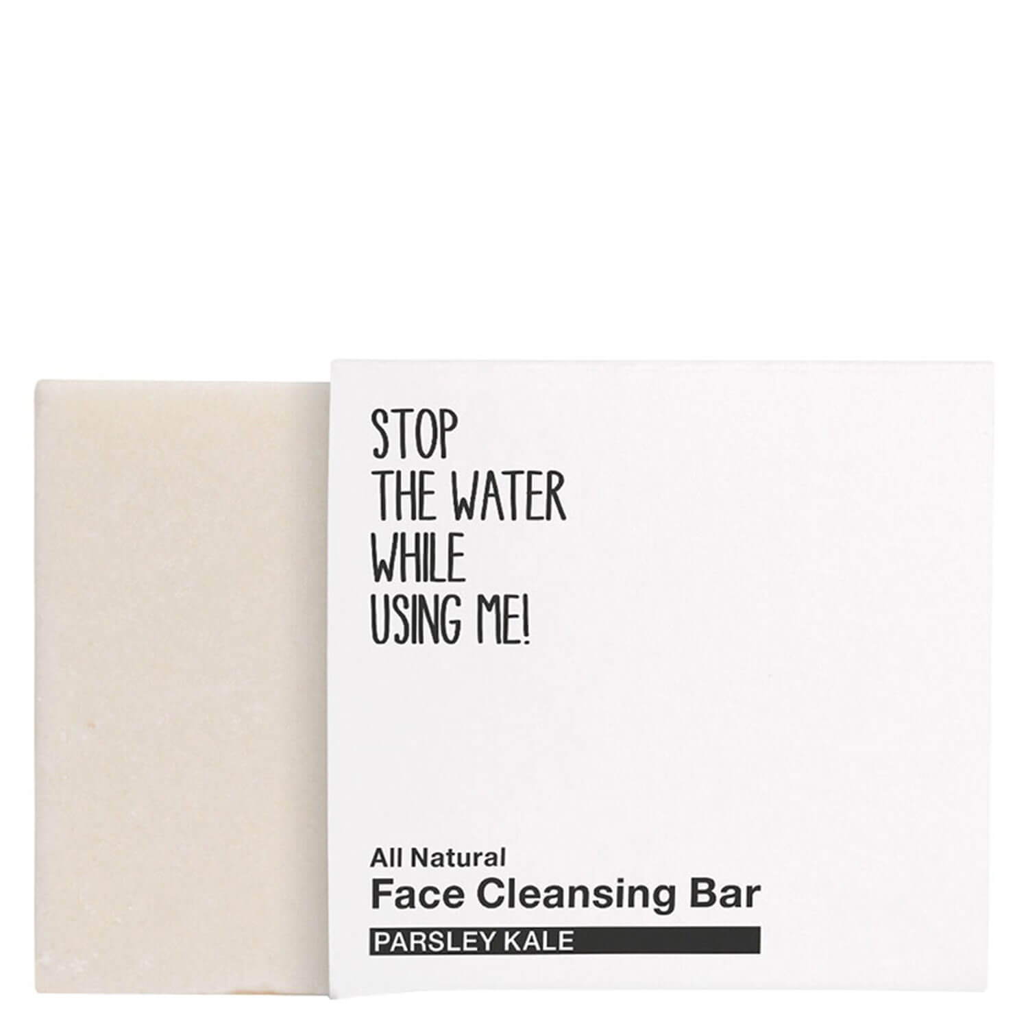 Stop The Water While Using Me! All Natural Face – Face Cleansing Bar Parsley Kale 45g