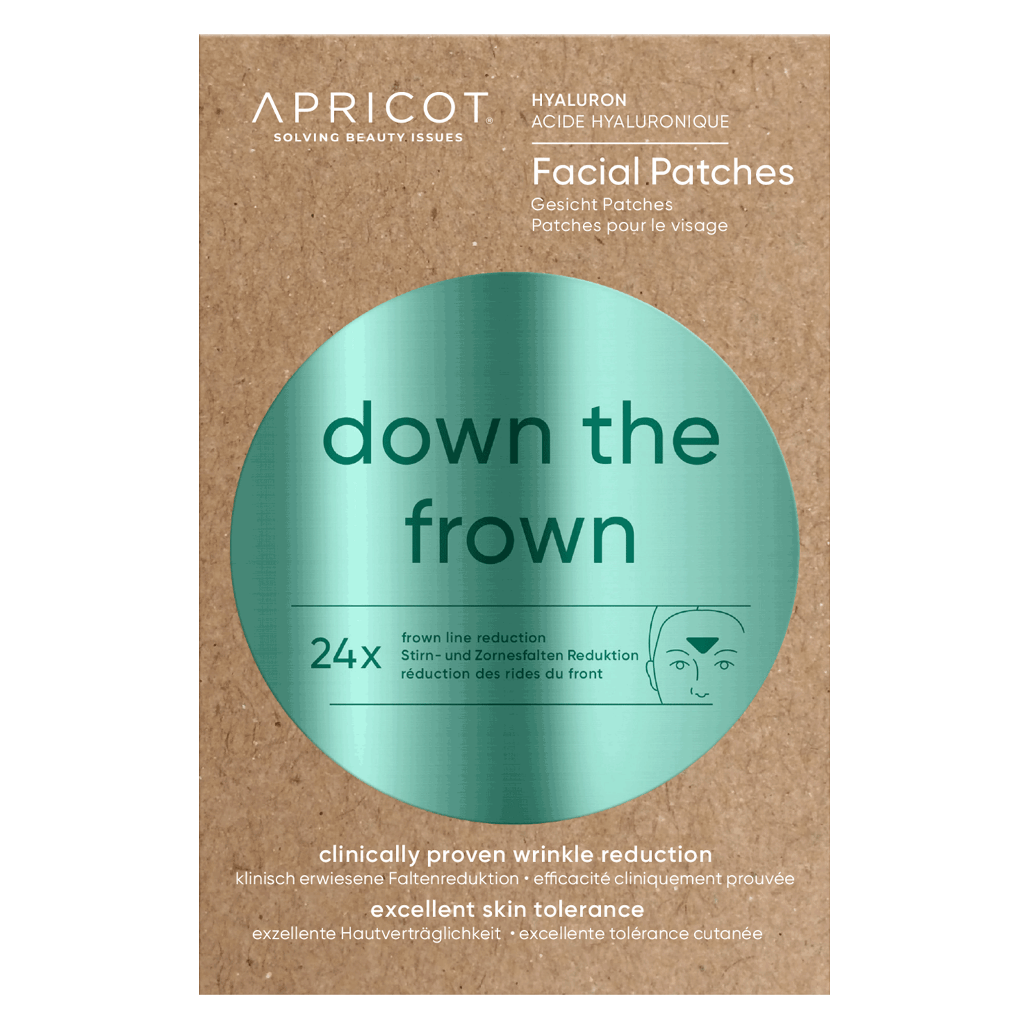 APRICOT AntiFaltenGesicht Patches Down The Frown