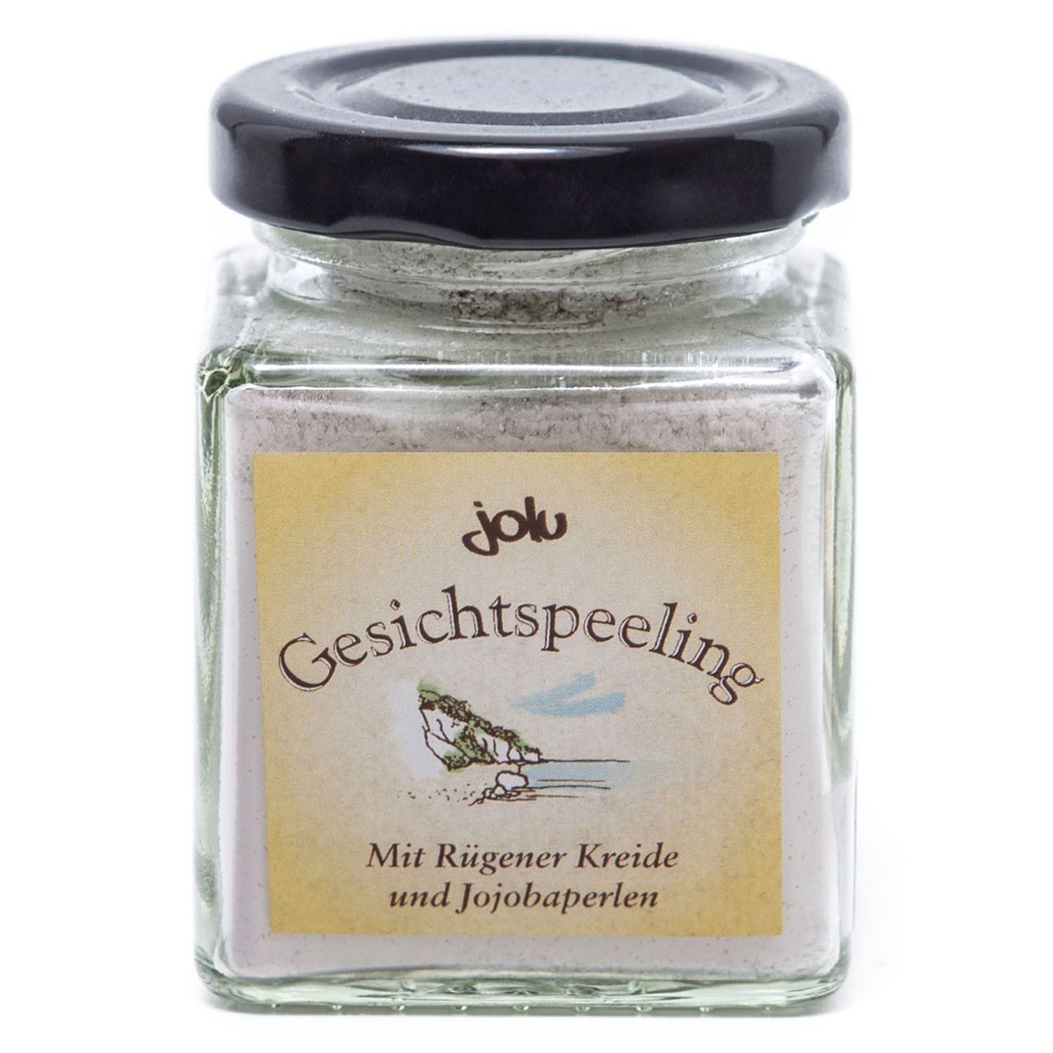 Jolu – Gesichtspeeling Kreide Und Jojobaperlen 80 G