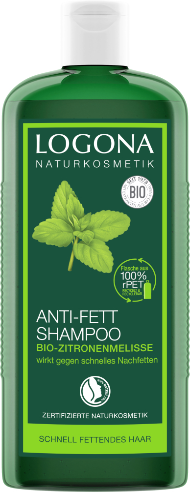 Logona – Shampoo Zitronenmelisse Anti-Fett 250ml