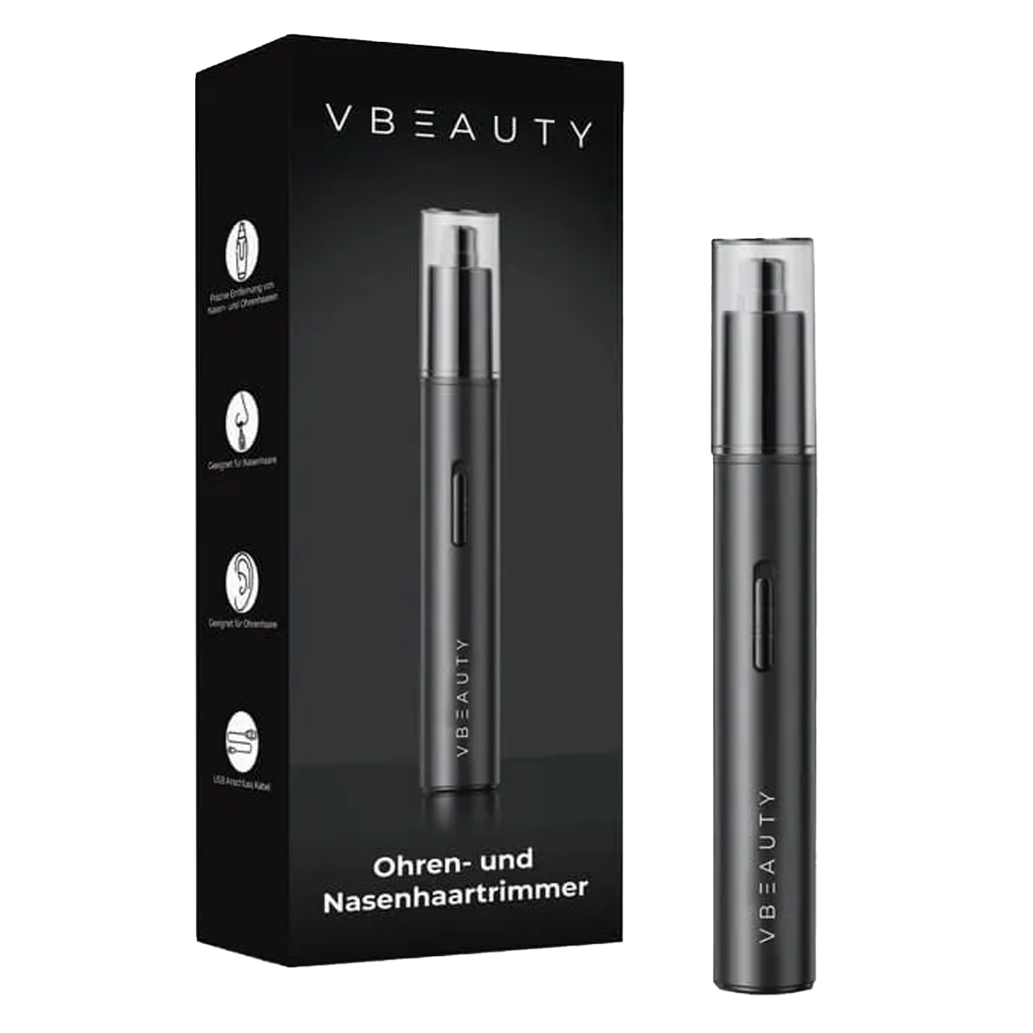 Vbeauty Tools –  Nasenhaar- Trimmer / Usb Anschluss 1x