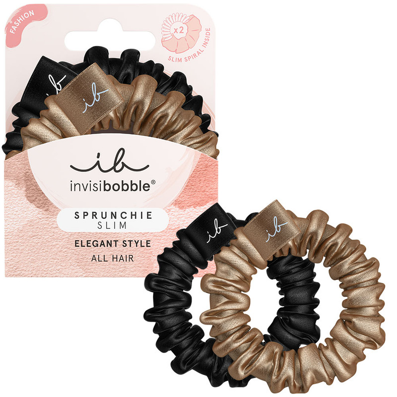 Invisibobble Sprunchie Slim – True Golden 2x