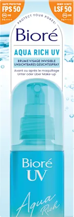 Bioré – Aqua Rich Uv Unsichtbares Gesichtsspray Lsf 50