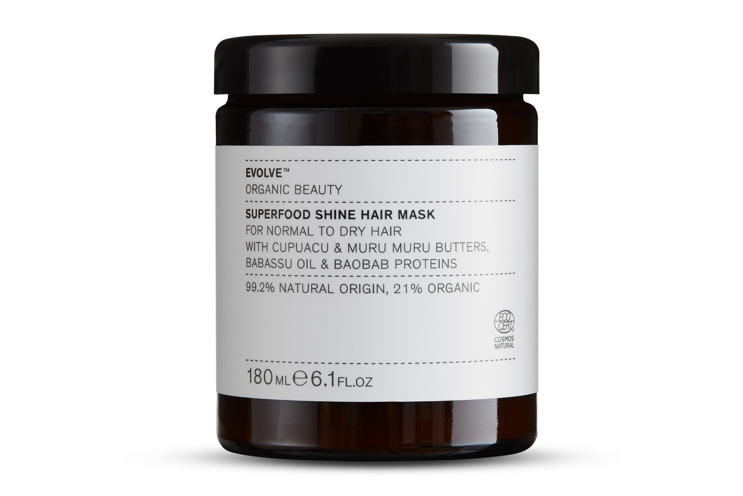 Evolve – Superfood Shine Hair Mask 180ml