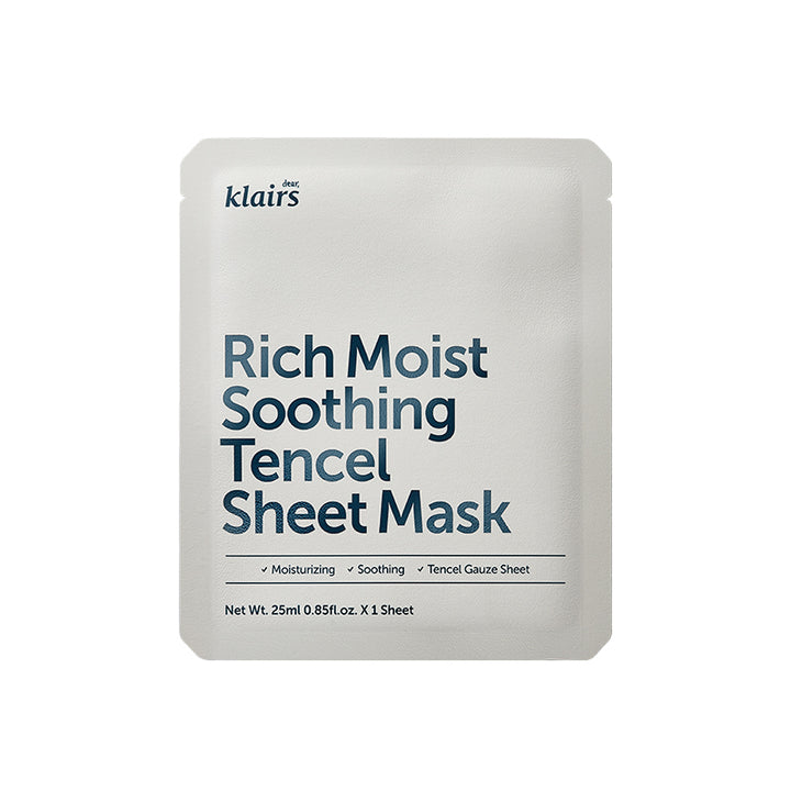 Dear, Klairs - Rich Moist Soothing Tencel Sheet Mask 25ml