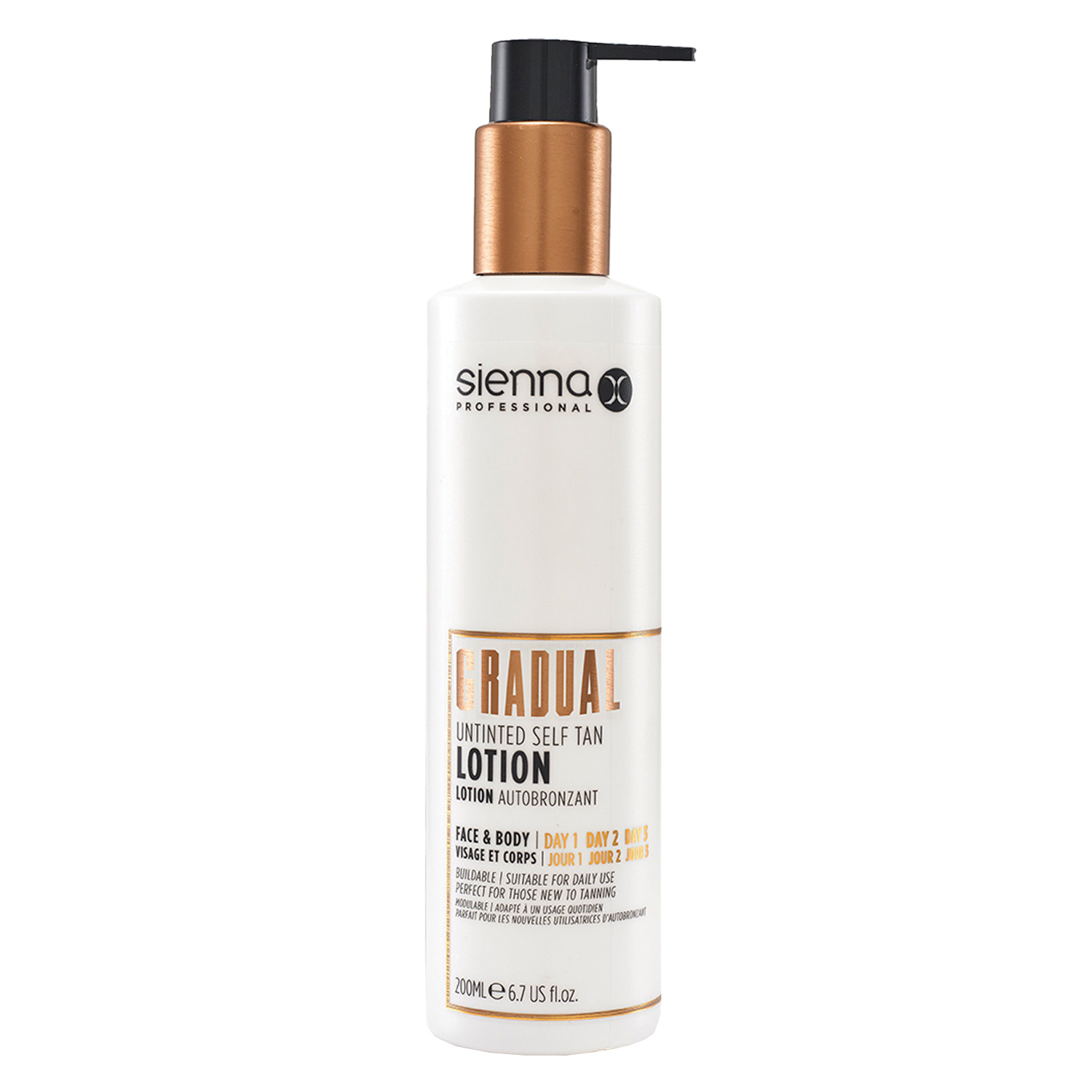 Sienna X - Gradual Untinted Self Tan Lotion 200ml