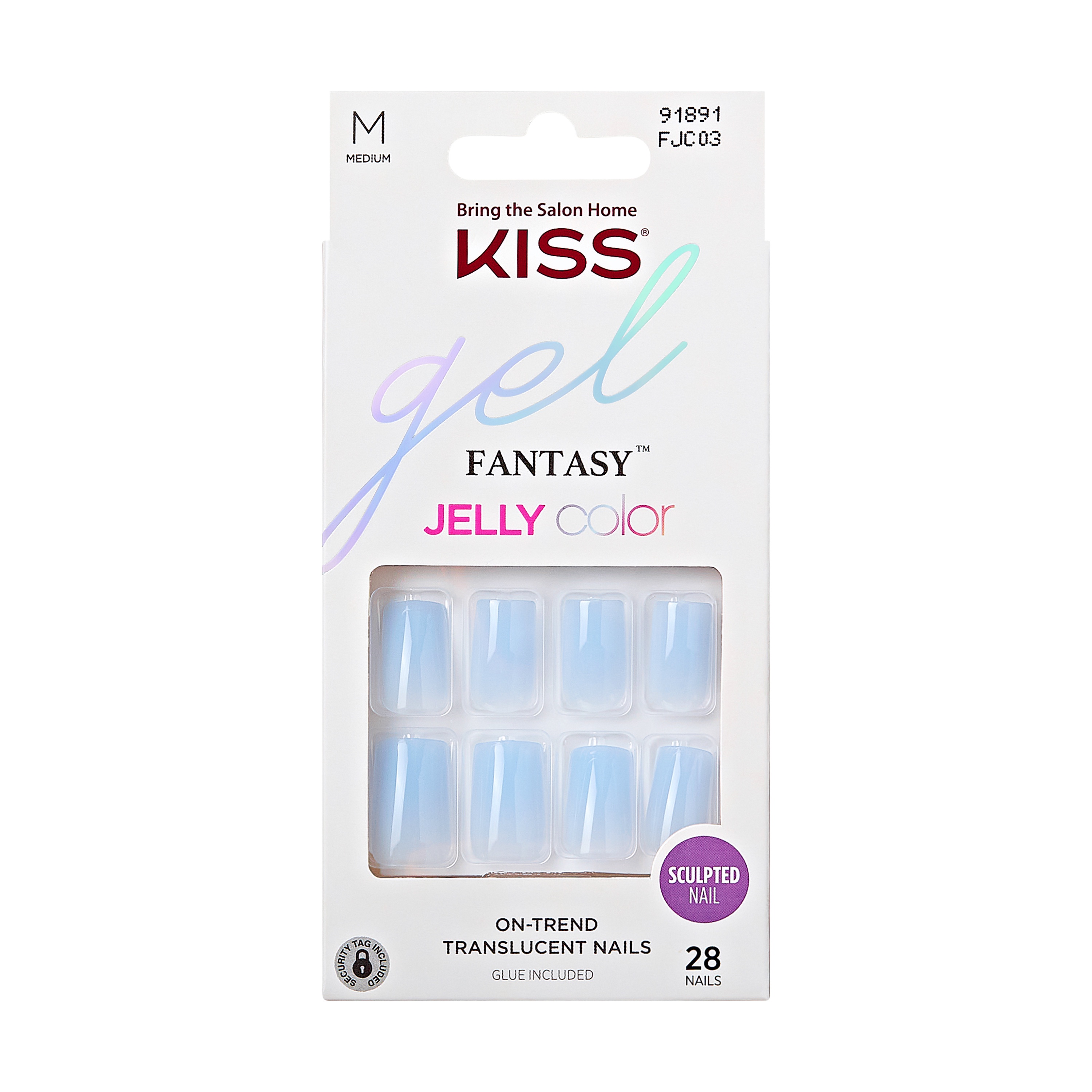Kiss Nails - Ks Jelly Fantasy Nails - Jelly Crushin 1stk