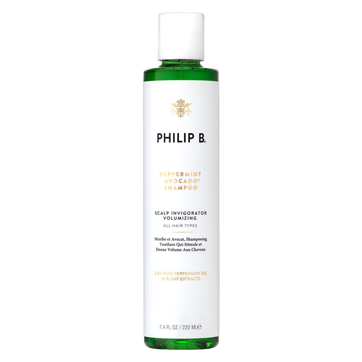 Philip B Peppermint & Avocado - Volumizing & Clarifying Shampoo 220ml
