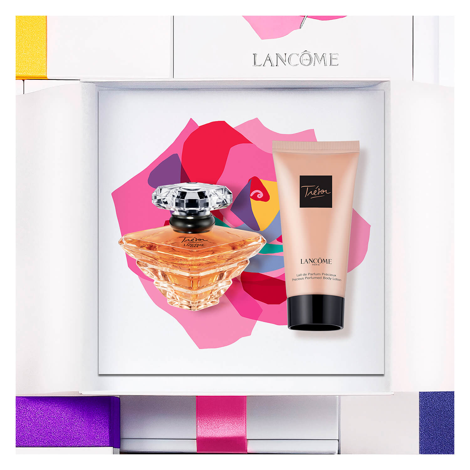 Lancome tresor lait discount de parfum precieux