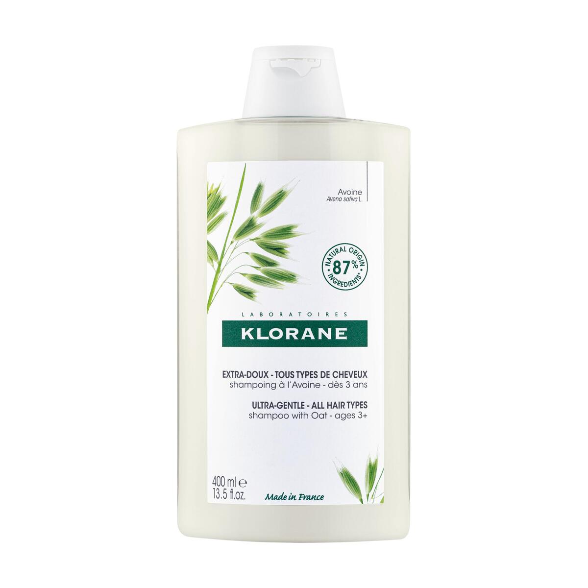 Klorane Hafer - Extra-Sanftes Shampoo Mit Hafer 400ml
