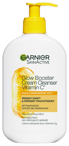 Garnier Skinactive Face – Glow Booster Cream Cleanser Vitamin C 250ml