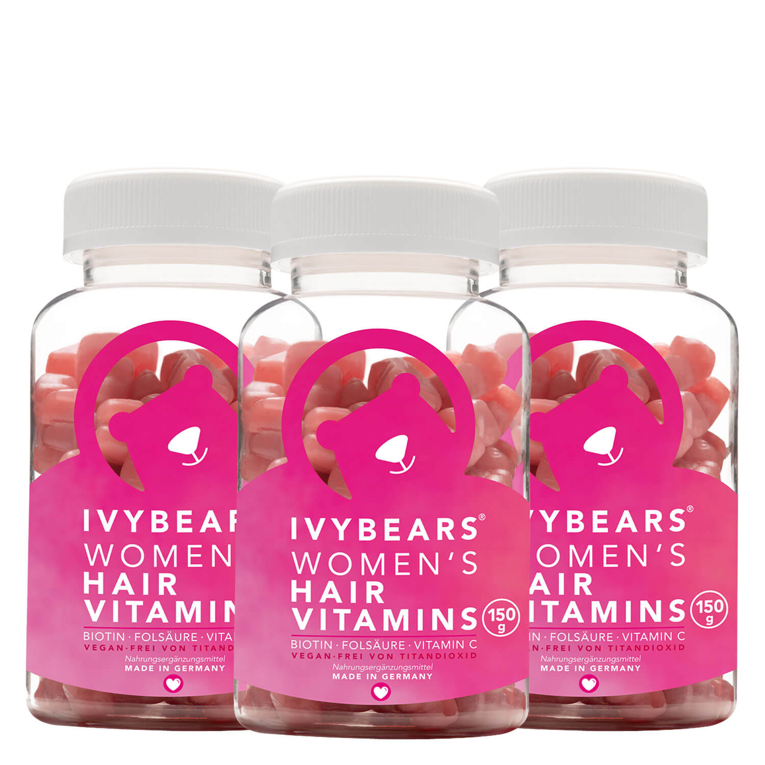 Ivybears Women S Hair Vitamins 3 Monate Ivybears Perfecthair Ch