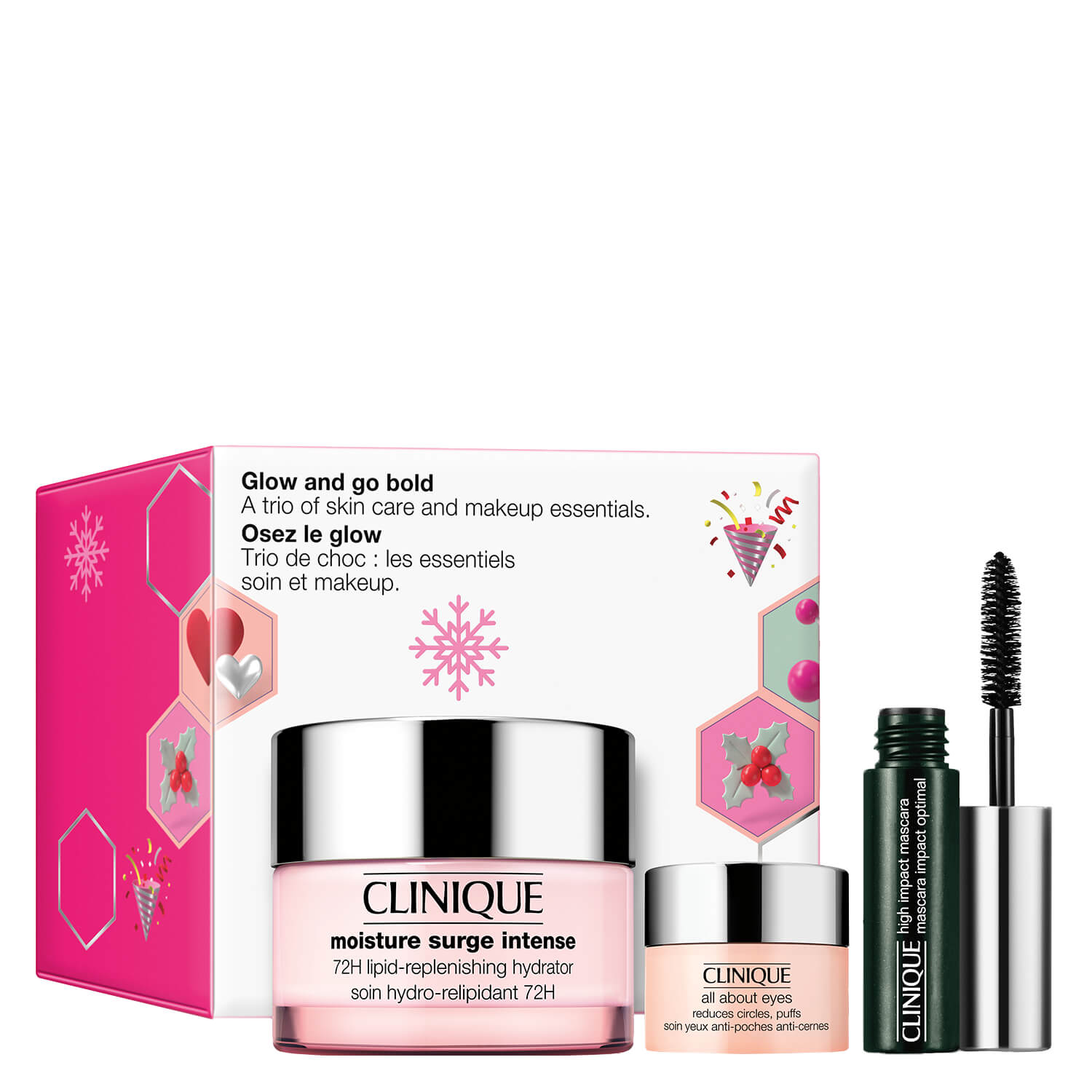 Clinique Set - Glow And Go Bold