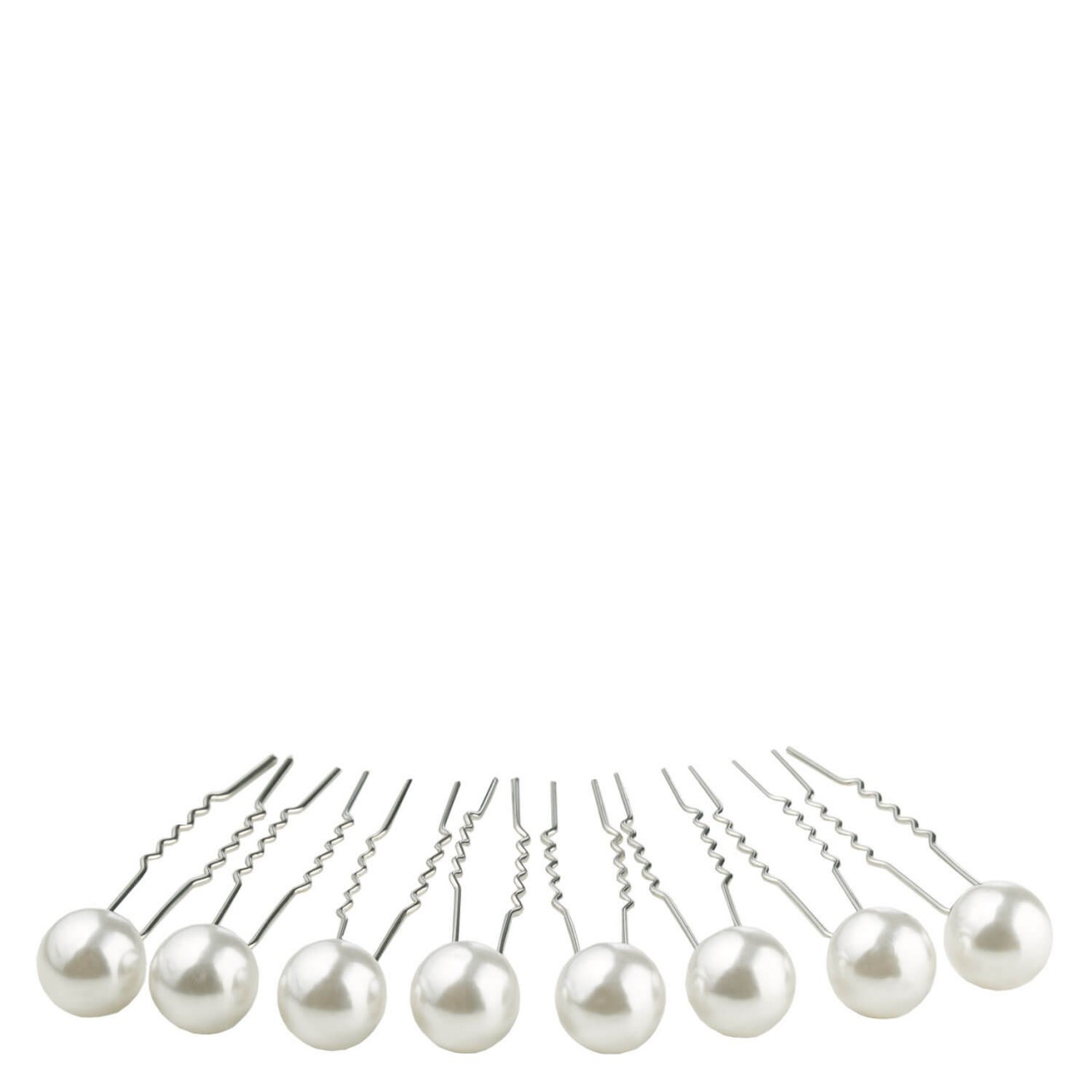 Celebride - Haarnadeln Mit Perlen Weiss 14mm