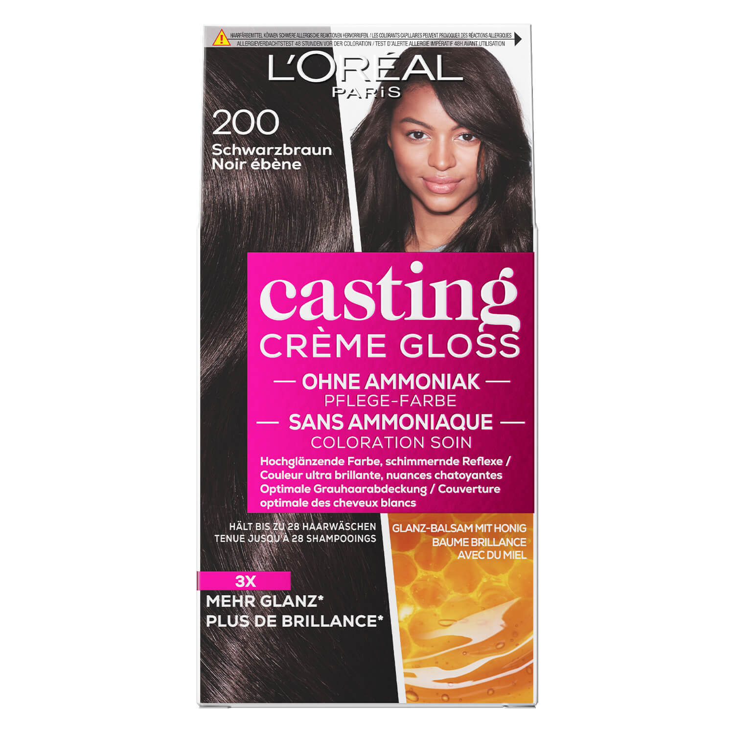 L’oréal Paris Loréal Casting – Crème Gloss 200 Schwarzbraun 1x