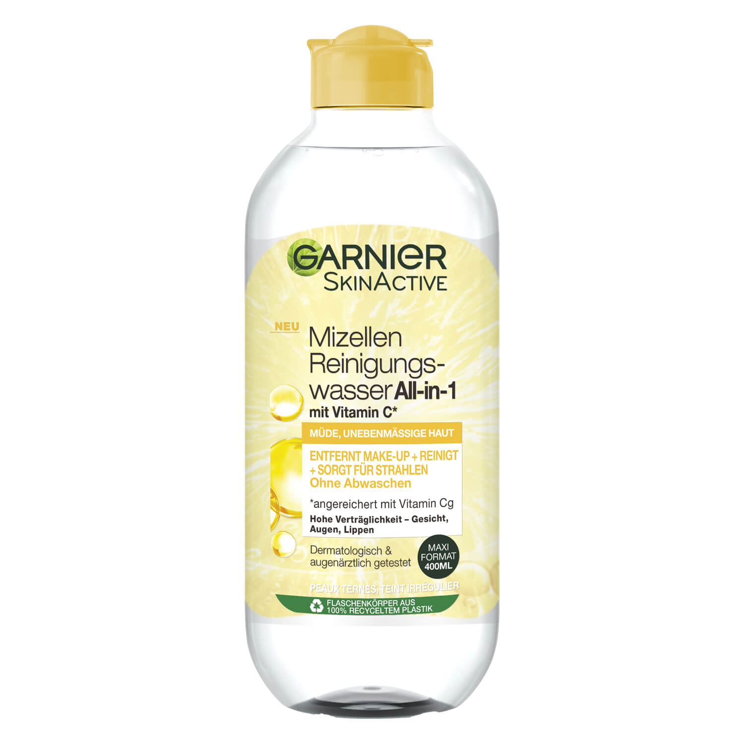 Garnier Skinactive Face – Vitamin C Mizellen Reinigungswasser All-In-1 400ml