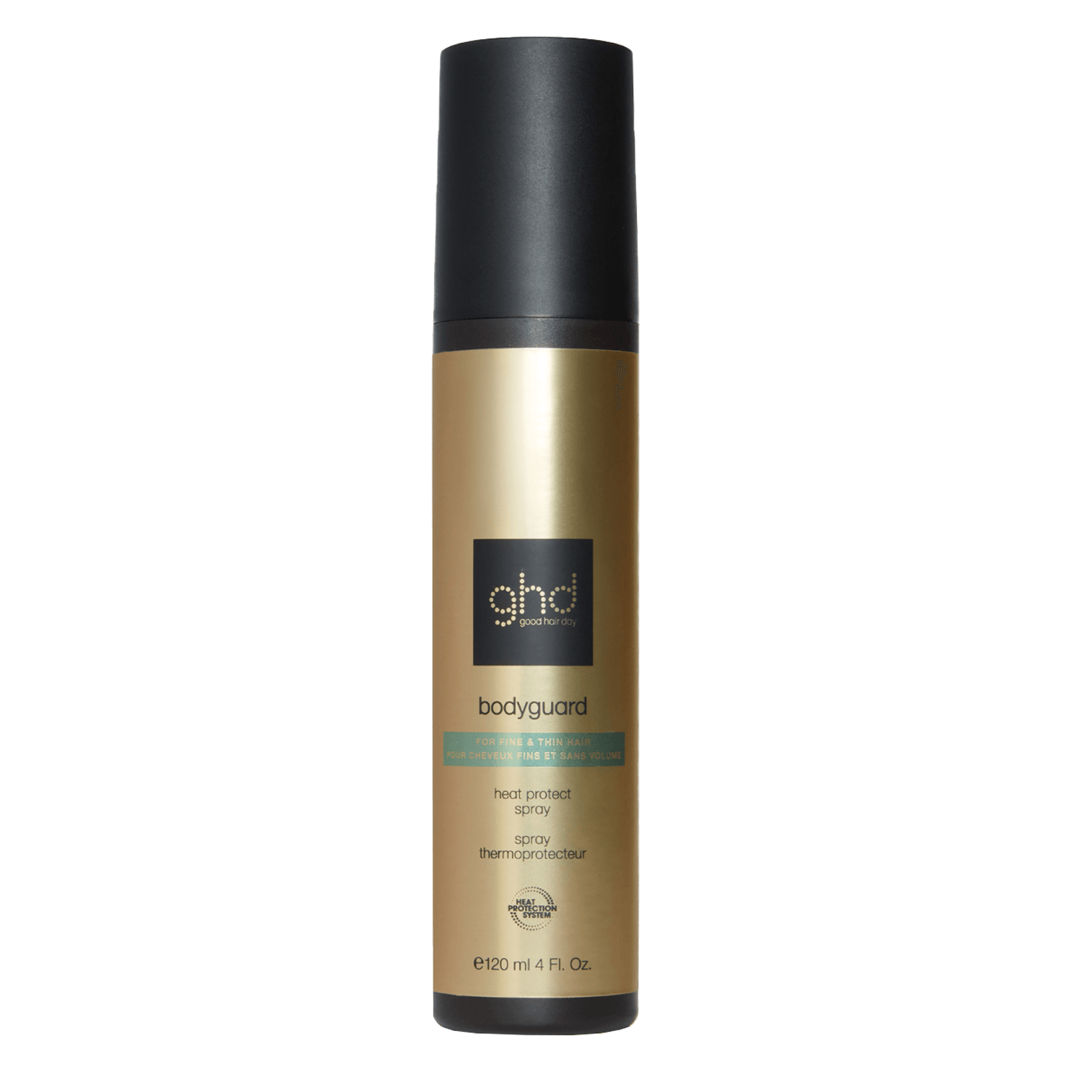 Ghd Heat Protection Styling System – Bodyguard Heat Protect Spray For Fine And Thin Hair 120ml