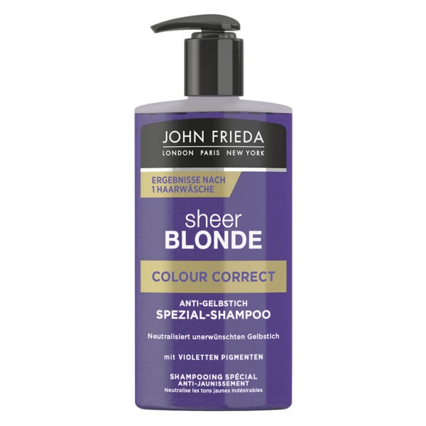 Sheer Blonde Colour Correct Anti Brass Special Shampoo John