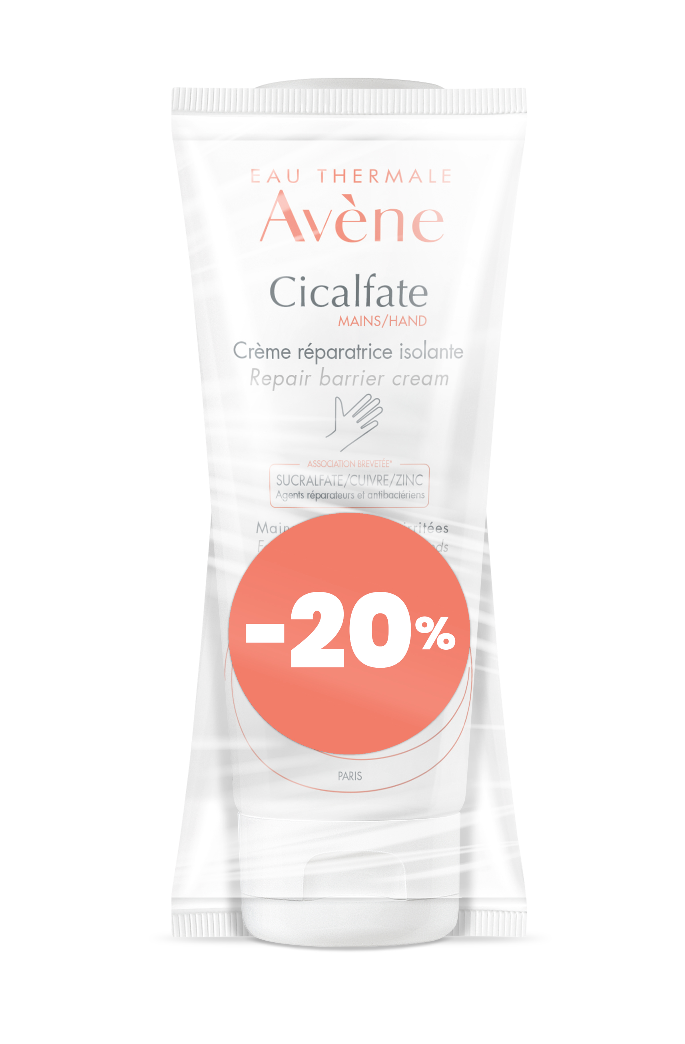 Eau Thermale Avène Cicalfate+ - Cicalfate+ Duo Handcreme 1x
