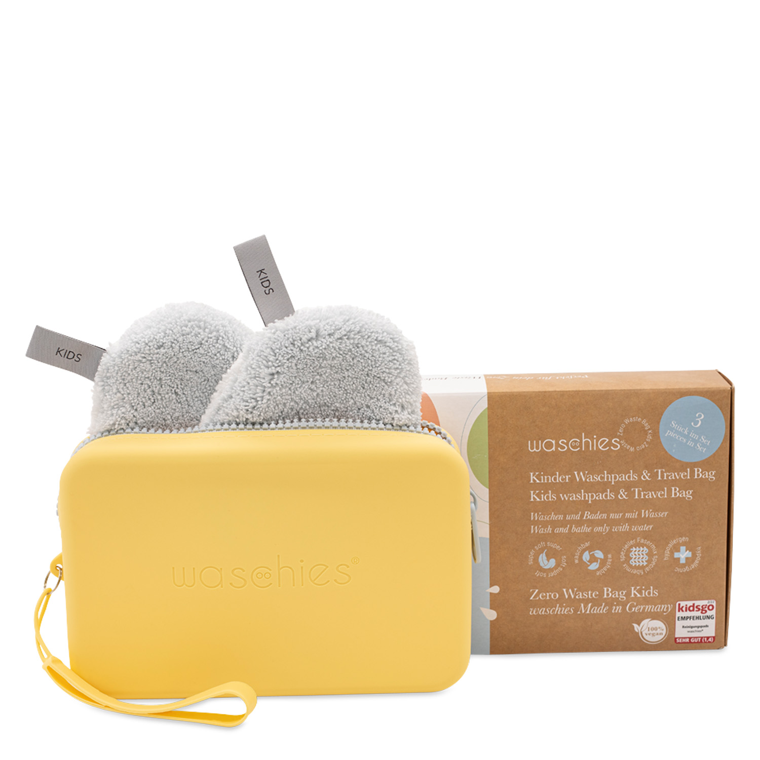 Waschies Kidsline – Zero Waste Bag Kids Pastel Blue 1x