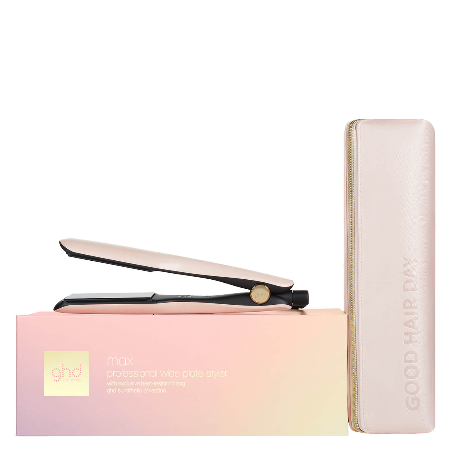 ghd ghd Tools - Max Wide Plate Styler Sun-Kissed Rose Gold Limited ...