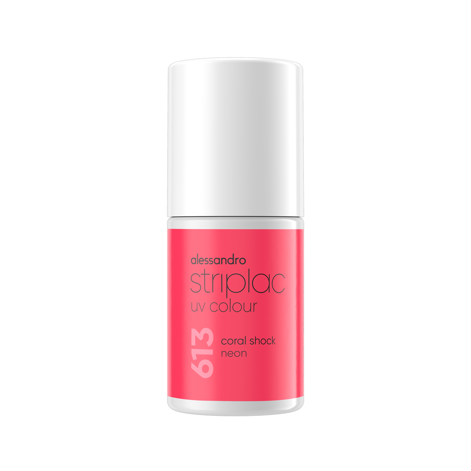 Alessandro Neon Look – Striplac Uv Colour Coral Shock Neon 6.5ml